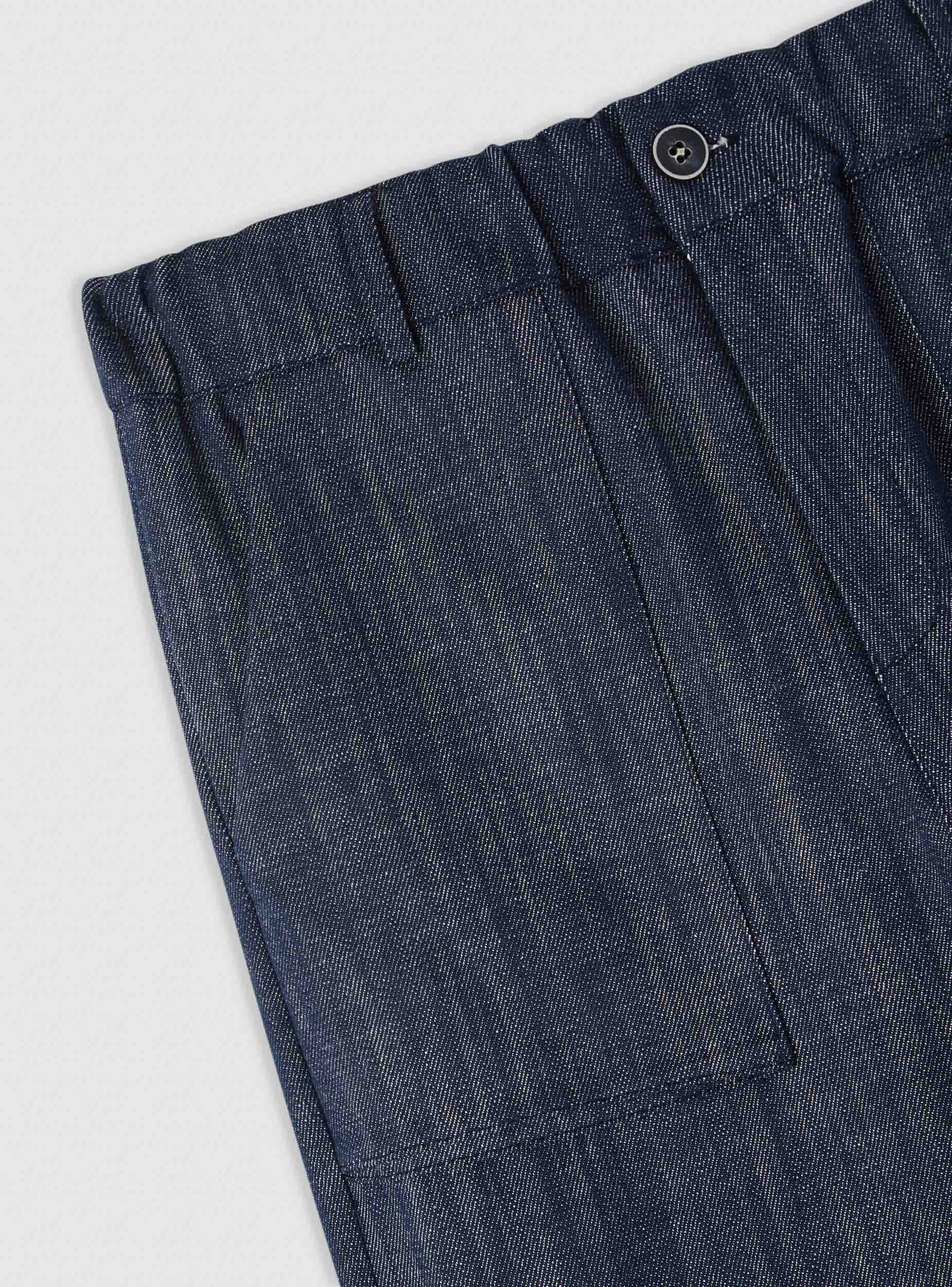 Jeans relaxed con elastico in vita - Image 2
