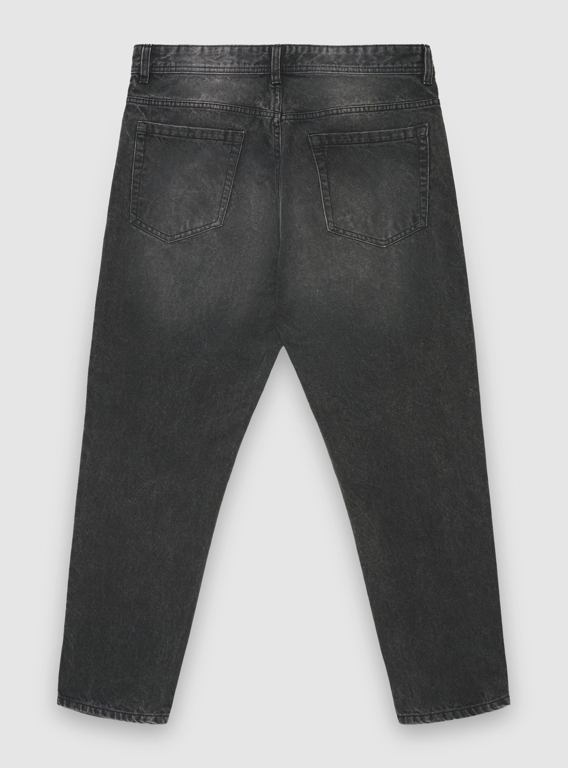 Jeans relaxed fit a tinta unita - Image 6