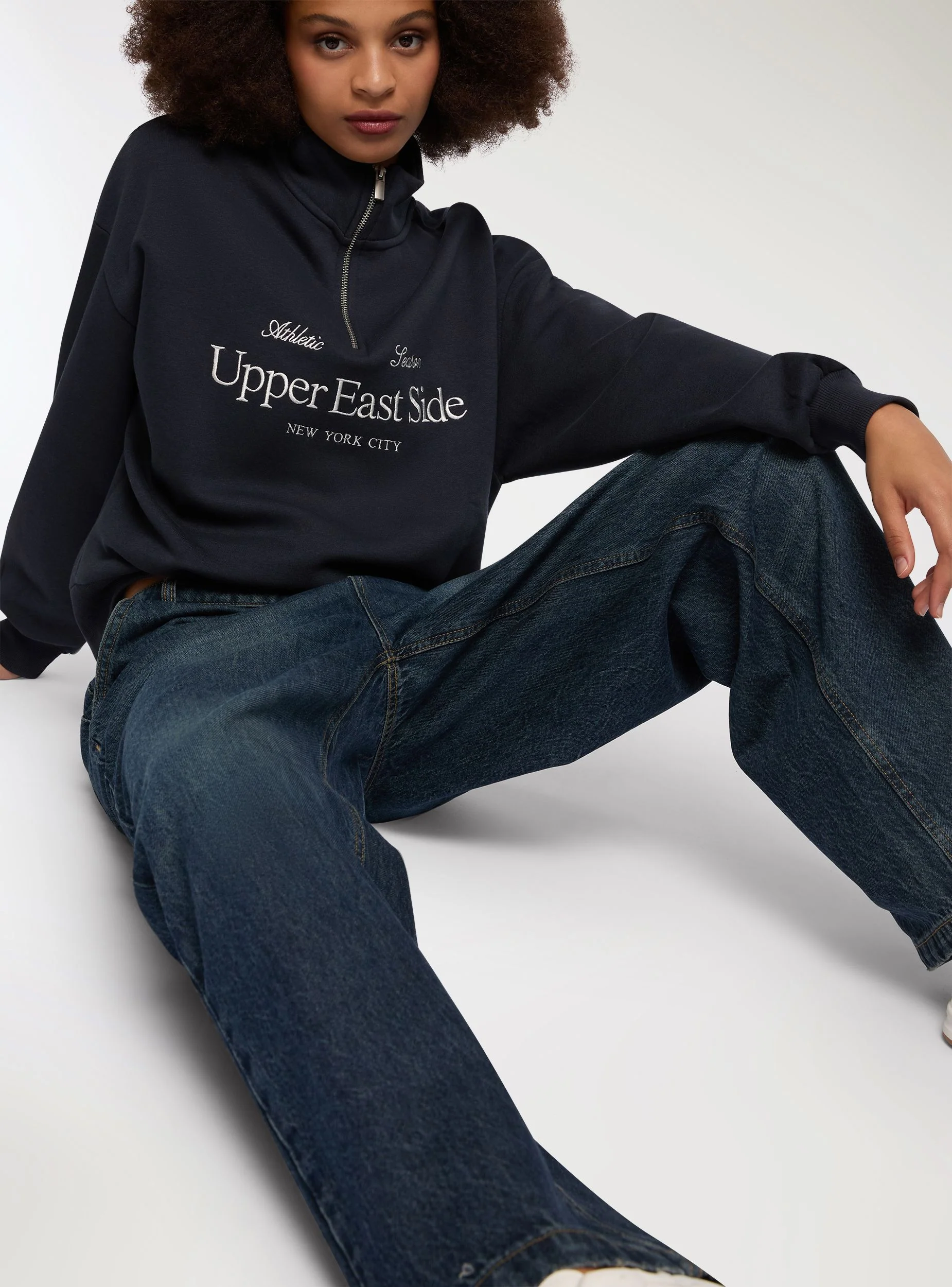 Jeans scuri baggy - Image 2