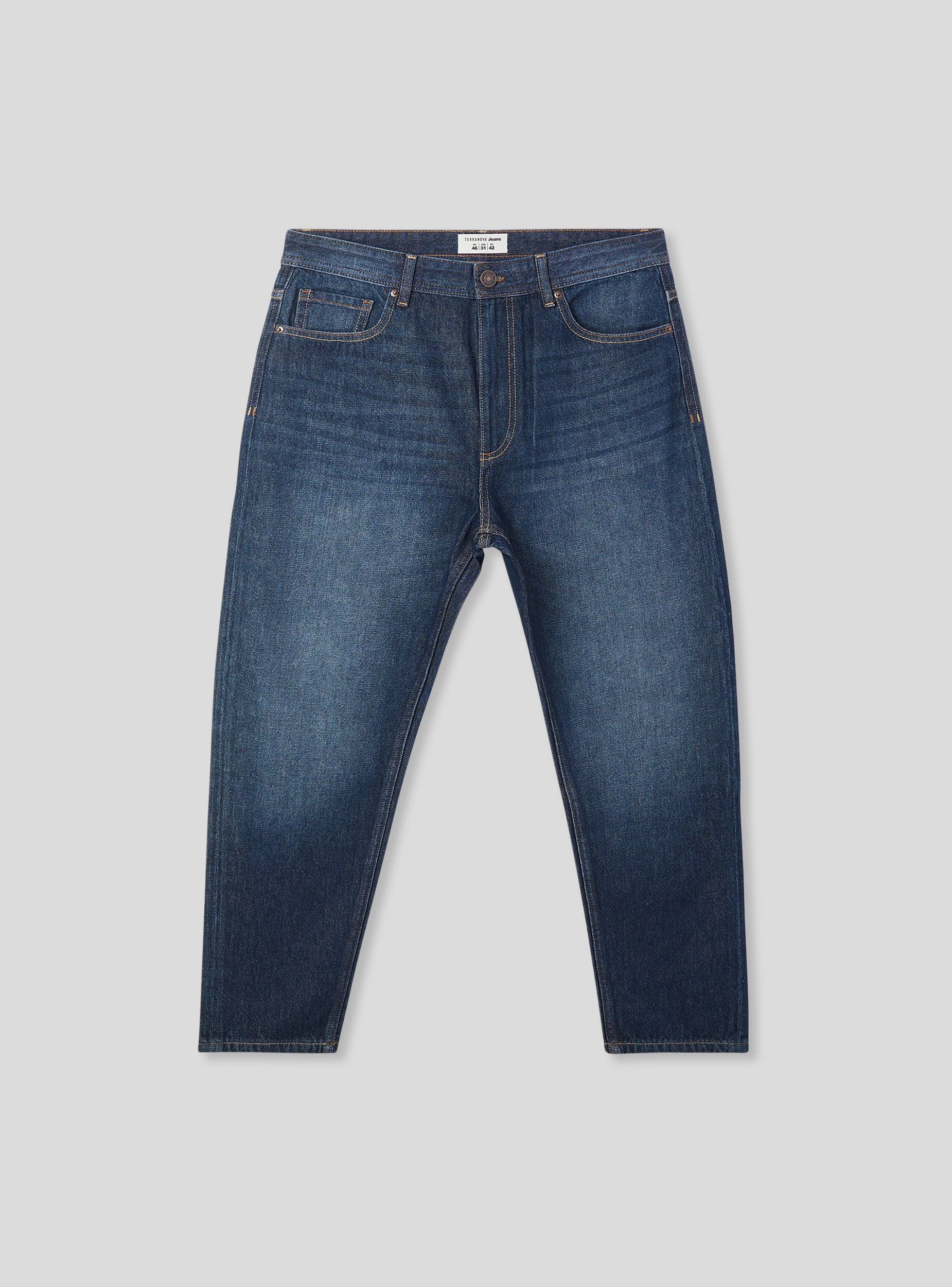 Jeans scuri relaxed cinque tasche - Image 4