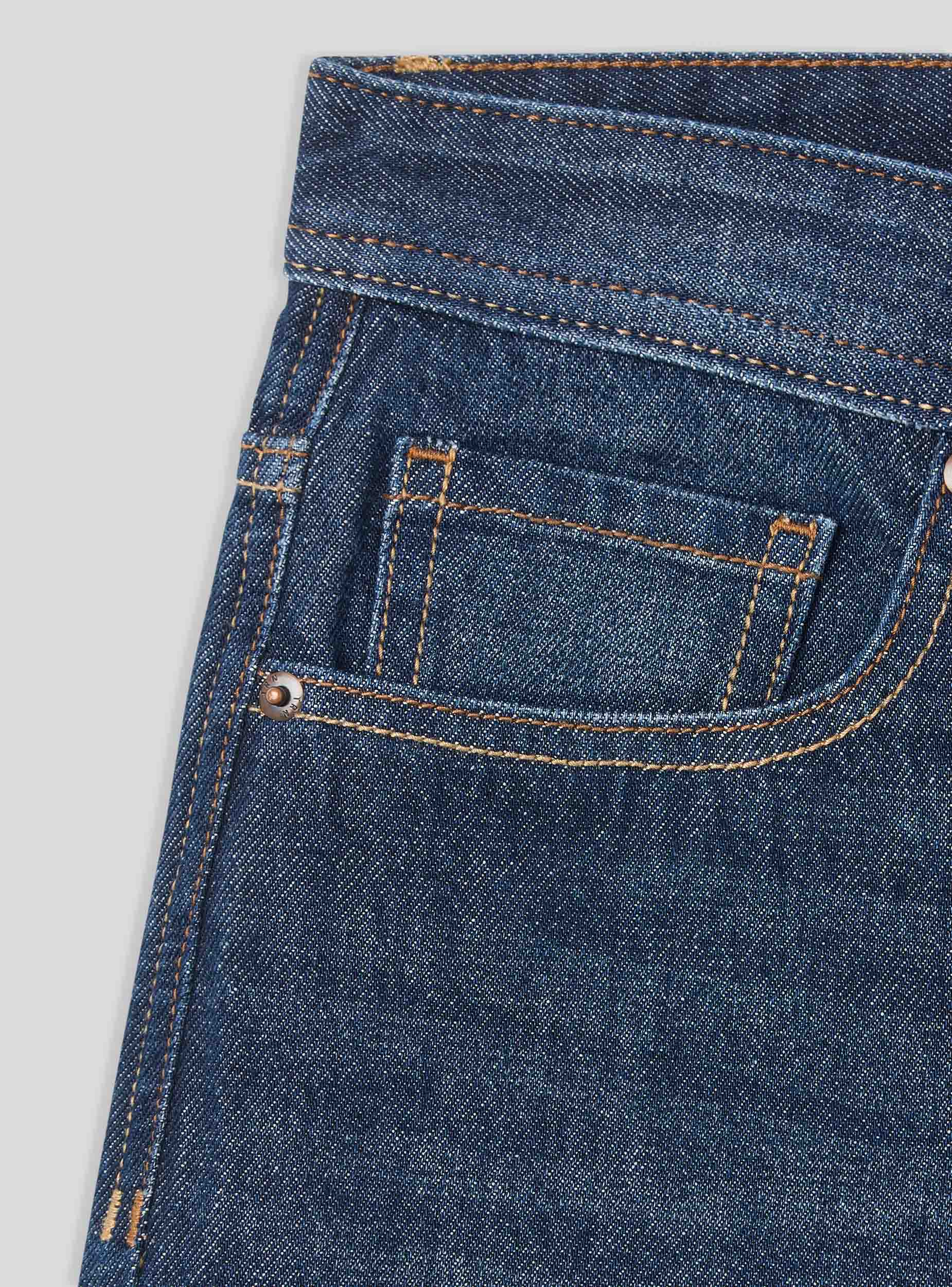 Jeans scuri relaxed cinque tasche - Image 5