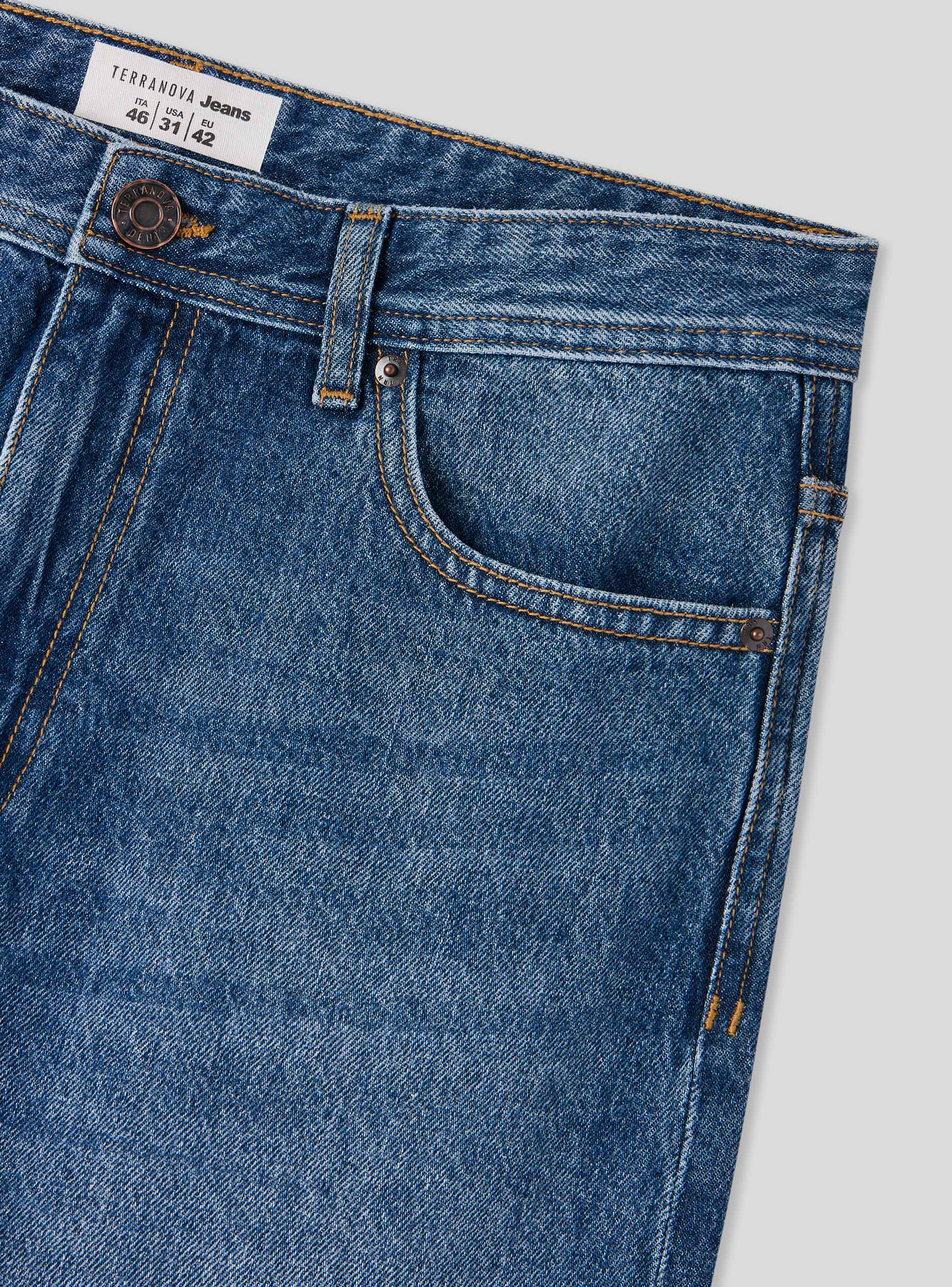 Jeans scuri relaxed fit - Image 6