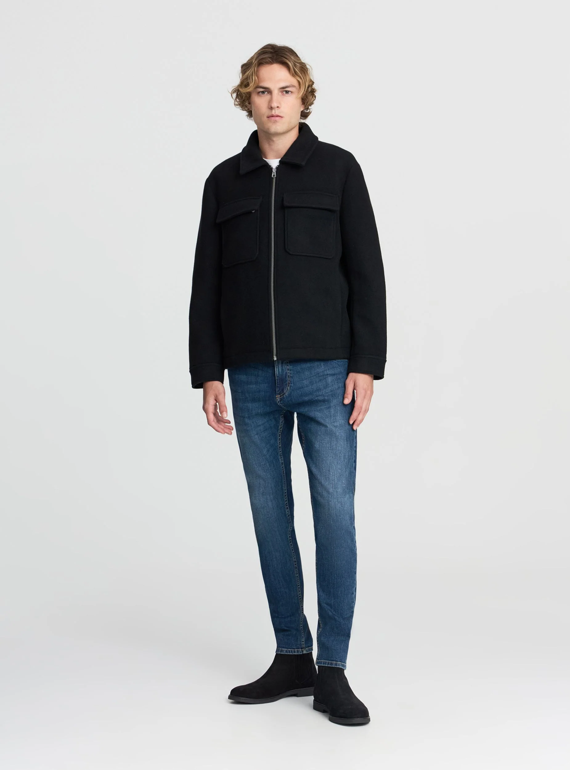 Jeans scuri skinny