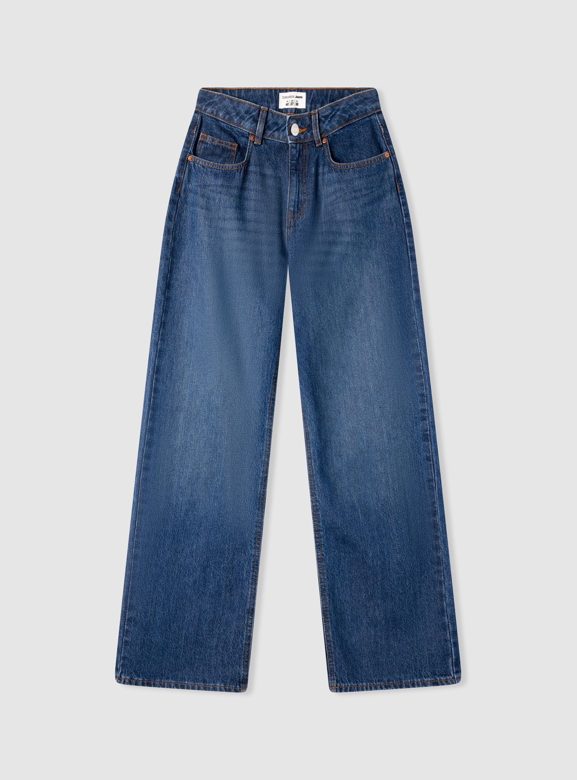 Jeans scuri wide leg - Image 5