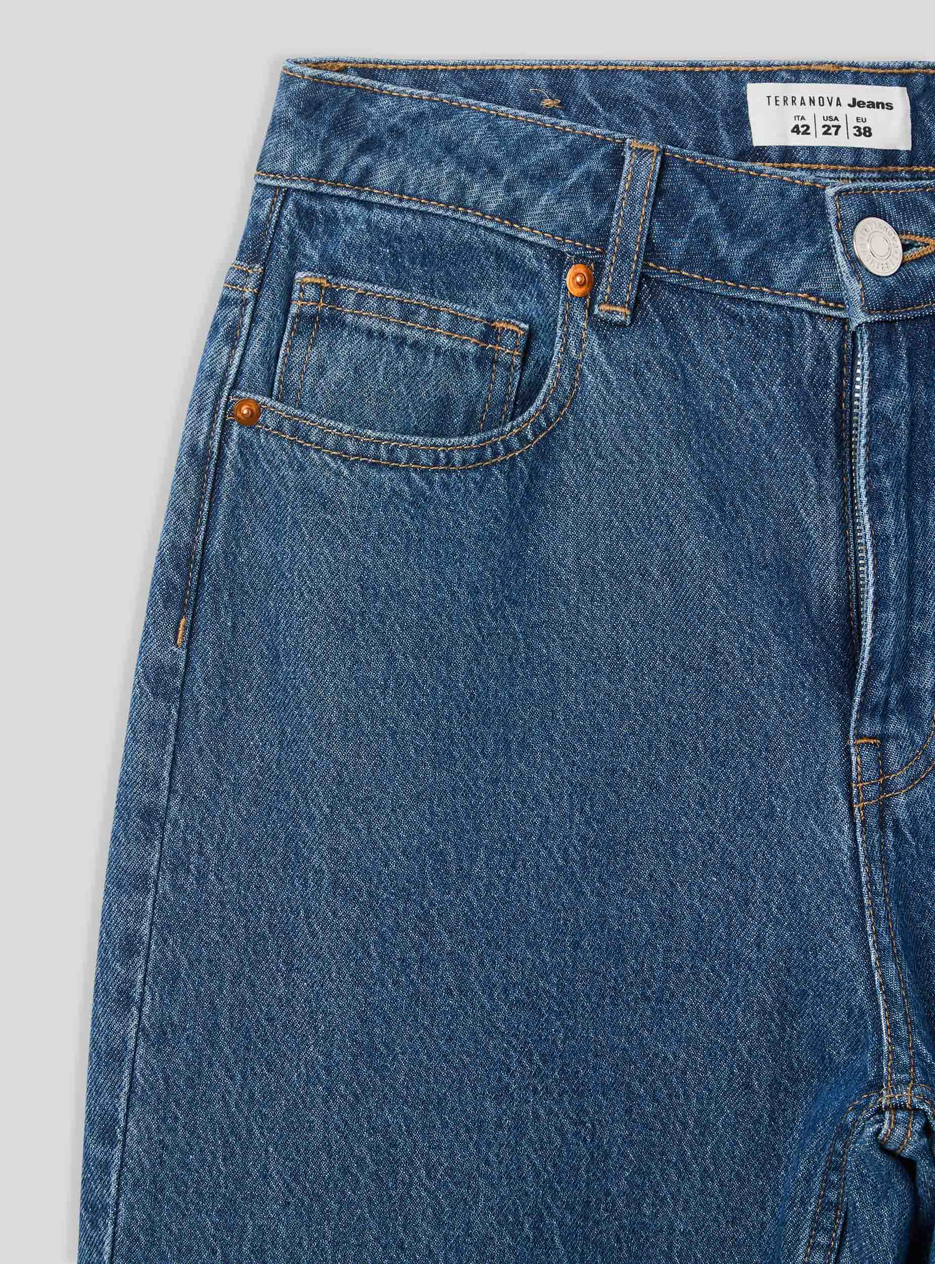 Jeans scuro wide leg - Image 4