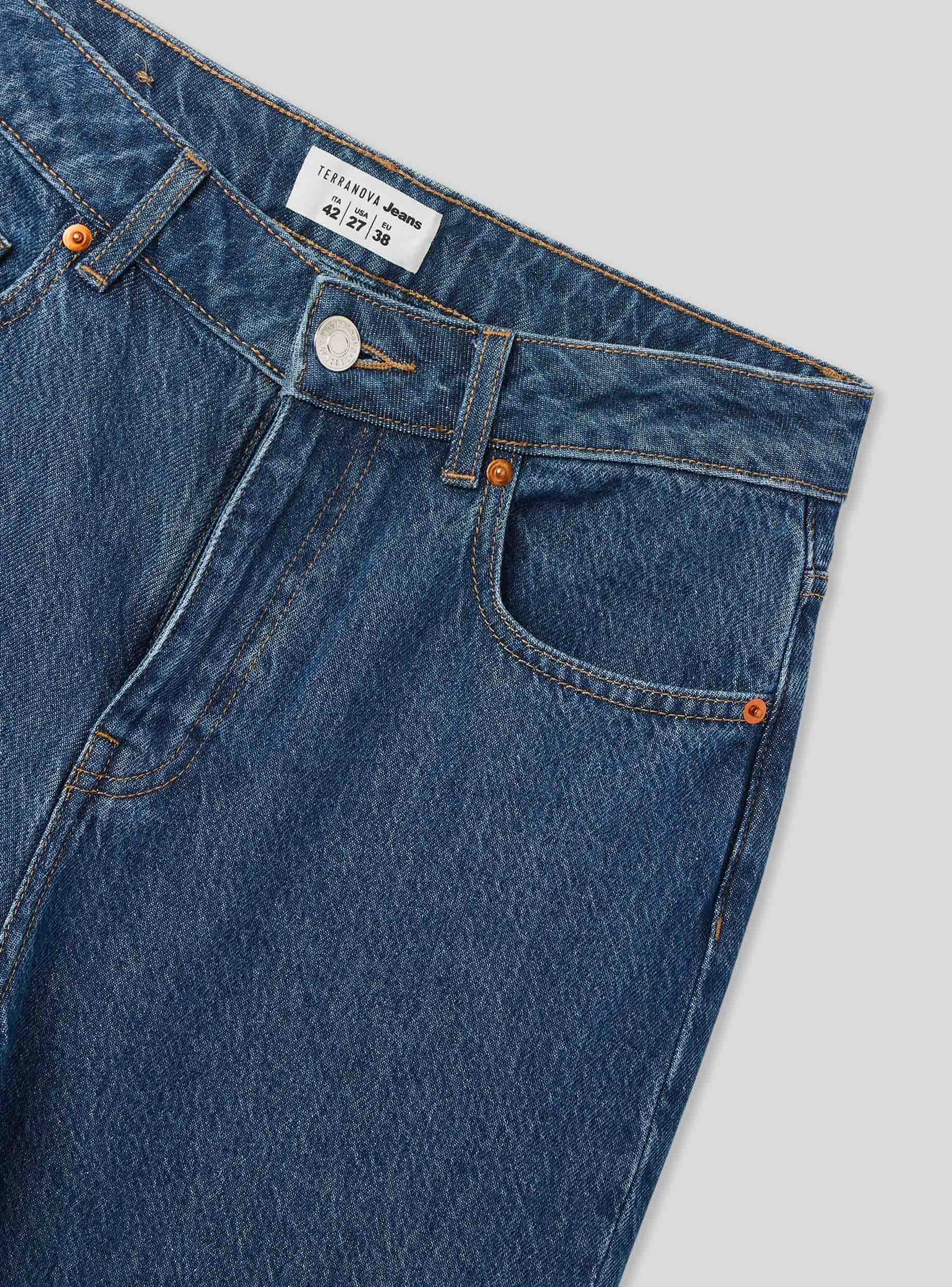 Jeans scuro wide leg - Image 5