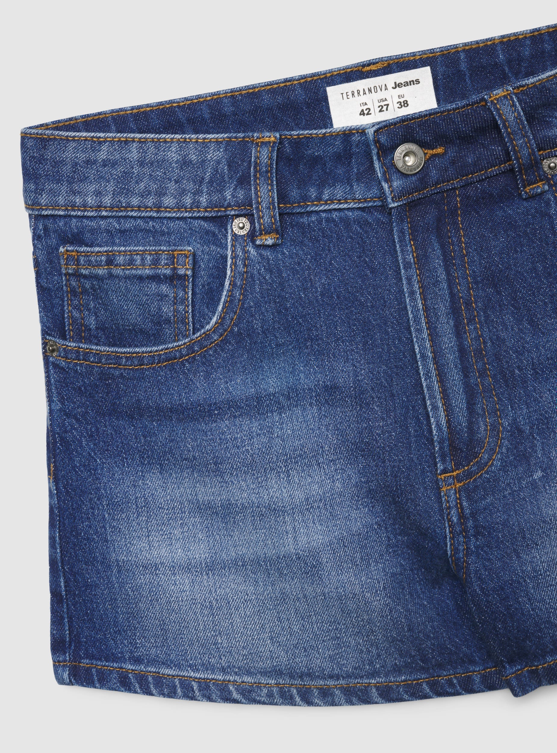 Jeans shorts con strappi - Image 6
