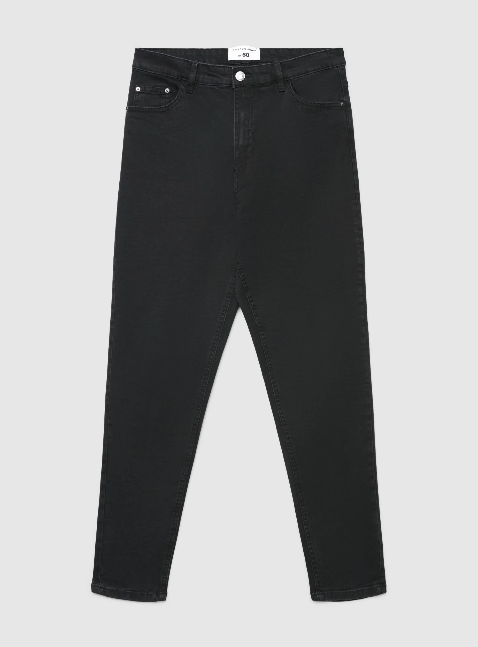 Jeans skinny a tinta unita - Image 5