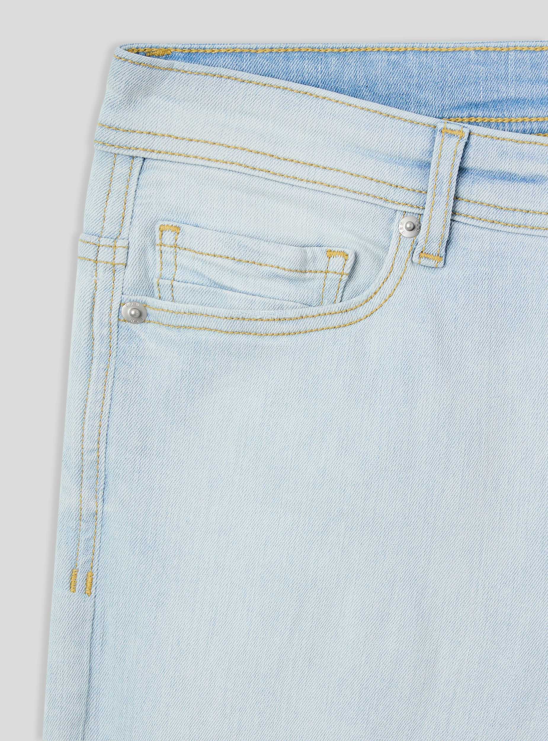 Jeans skinny chiari con strappi - Image 6