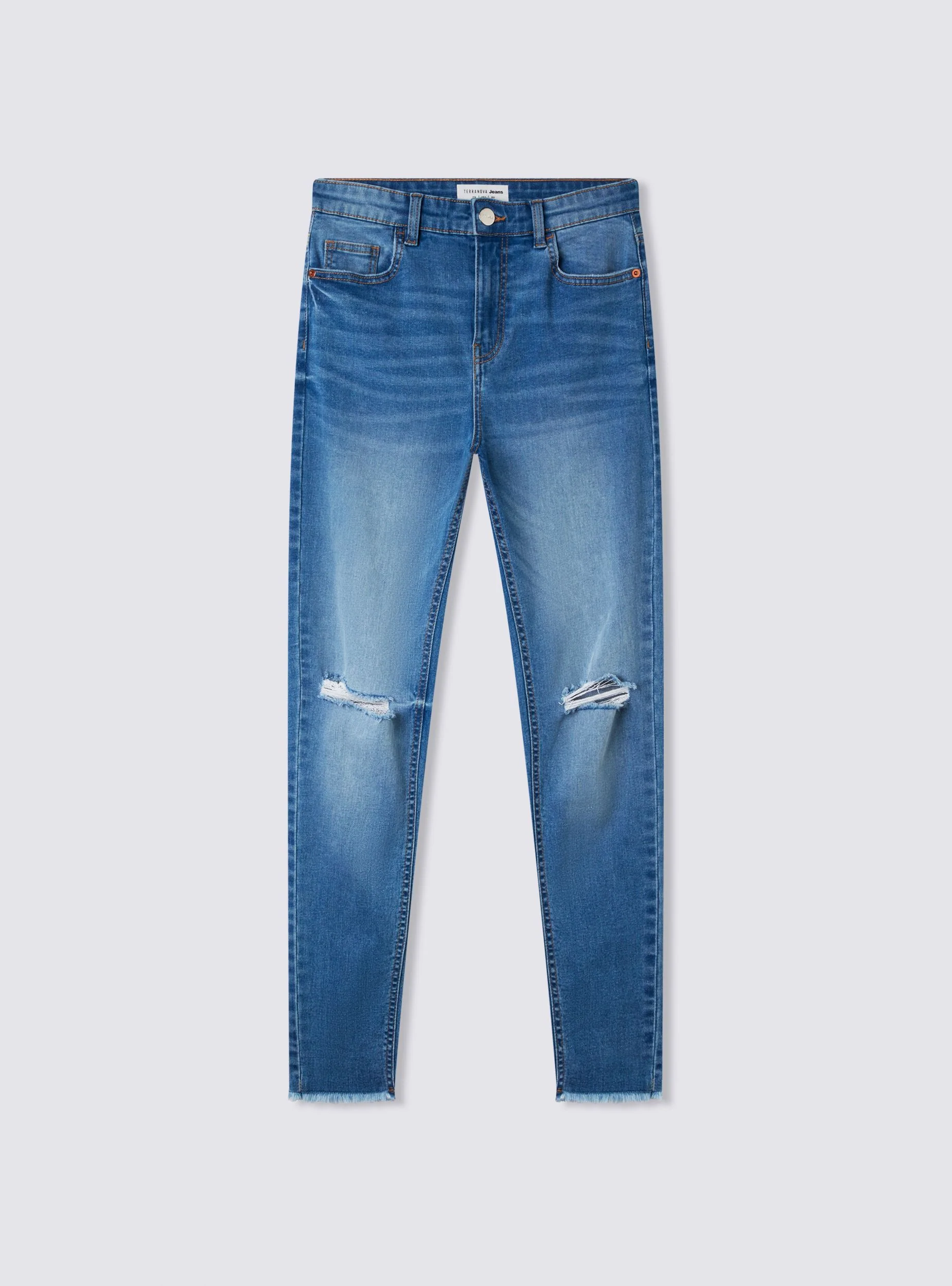 Jeans skinny con strappi - Image 5