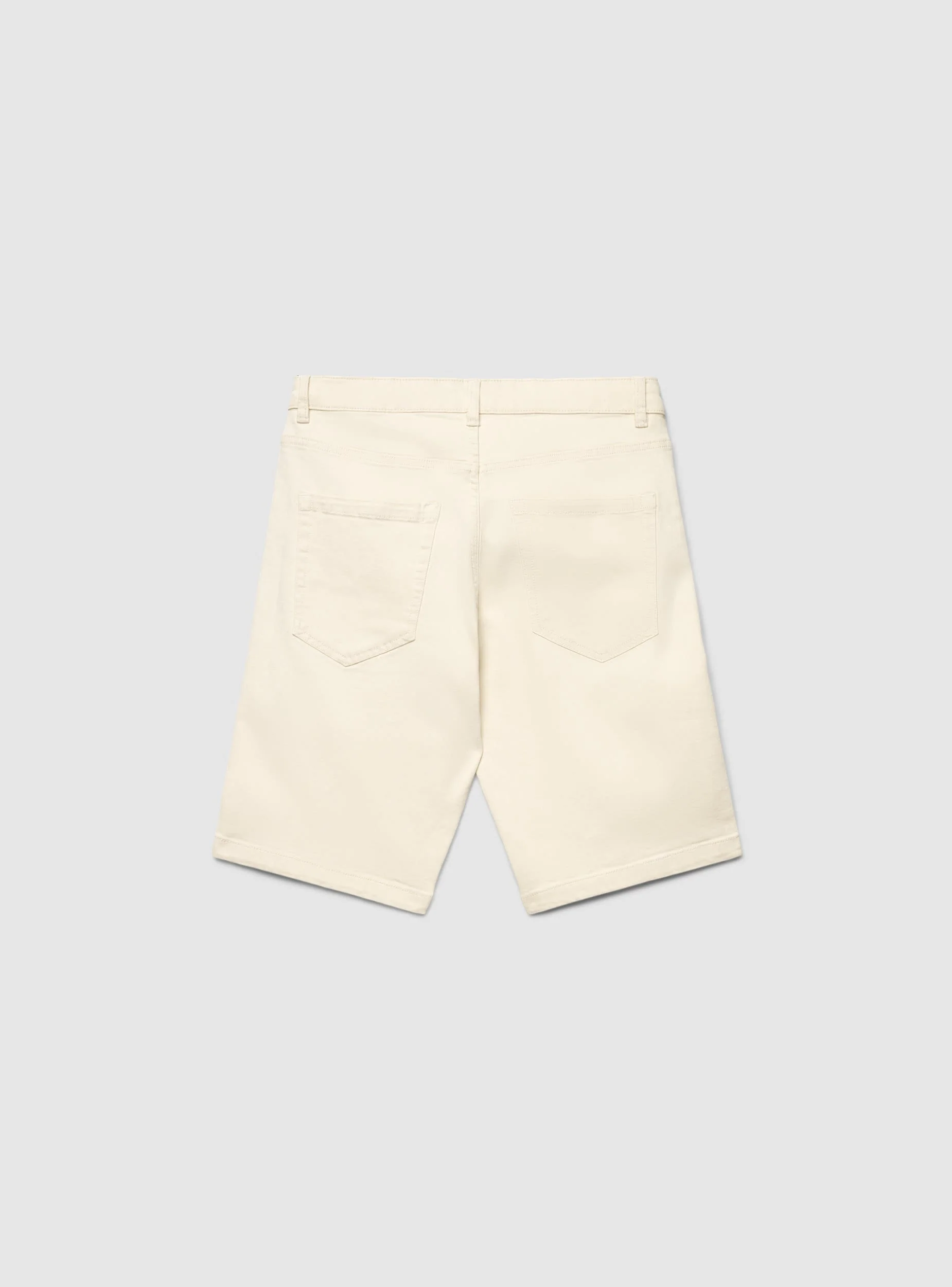 Jeans skinny corti a tinta unita - Image 6