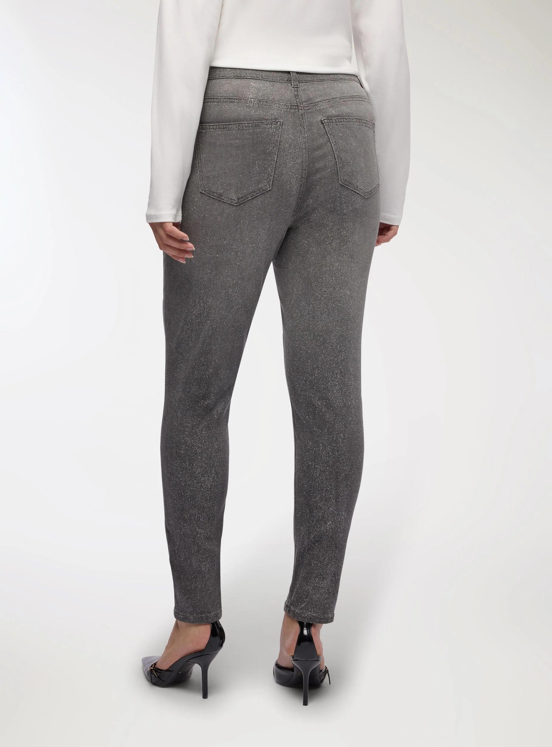 Jeans skinny glitter - Image 4