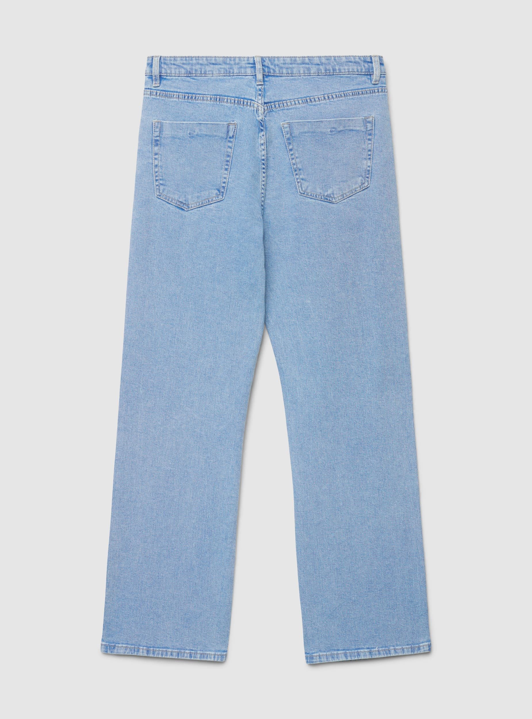 Jeans straight con strass - Image 6
