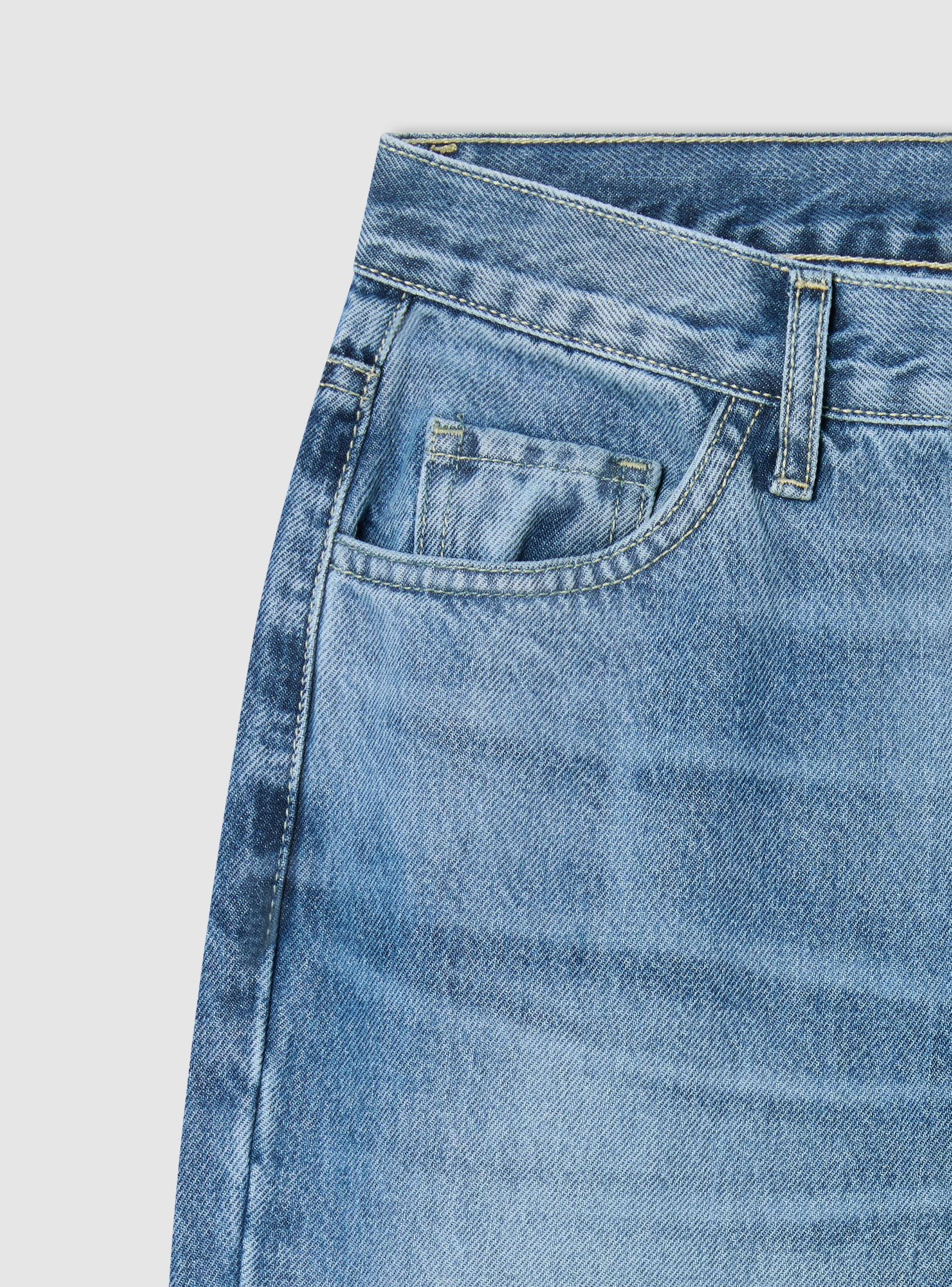 Jeans straight leg a vita bassa - Image 6