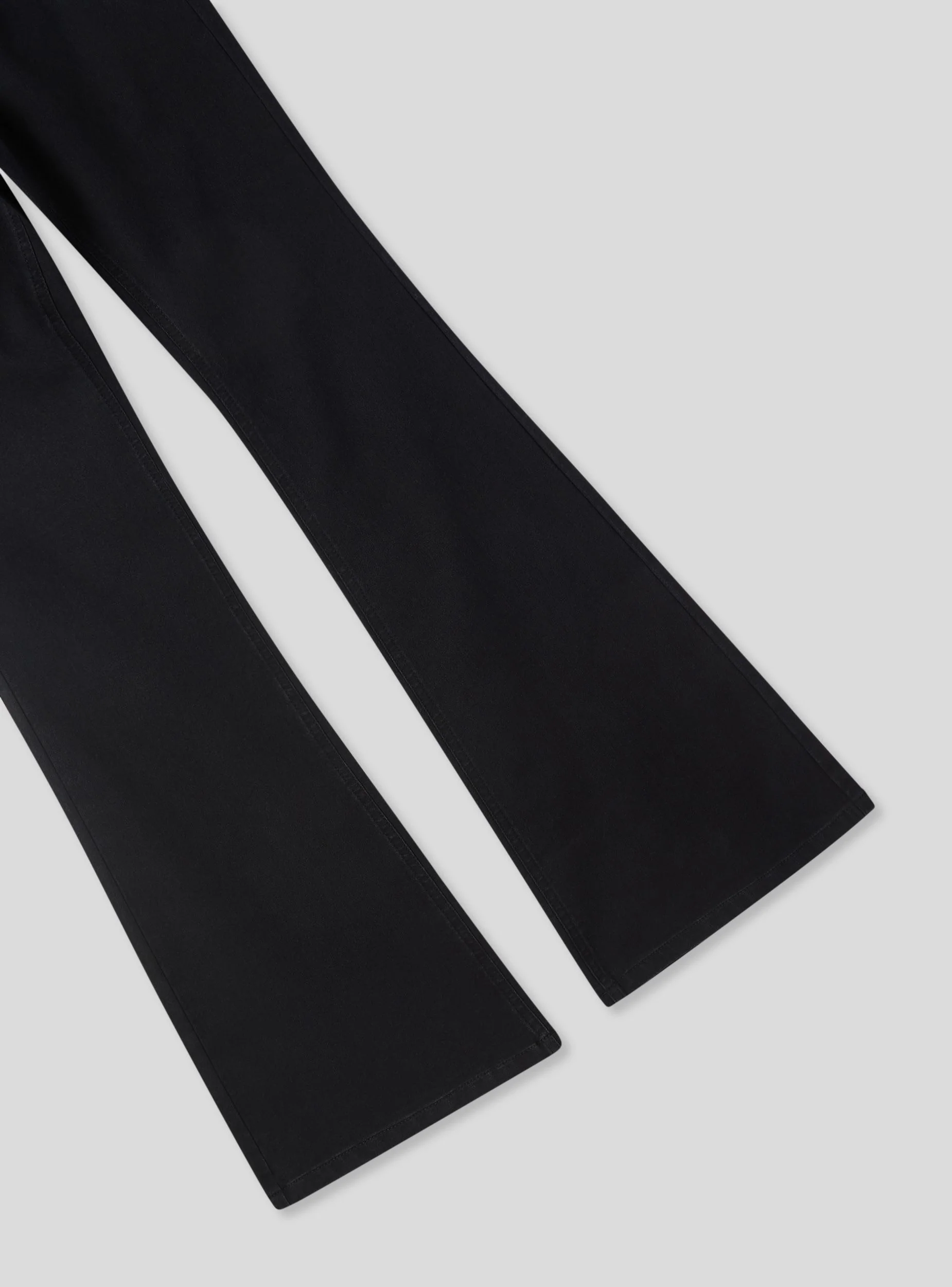 Jeans vita alta a zampa - Image 4