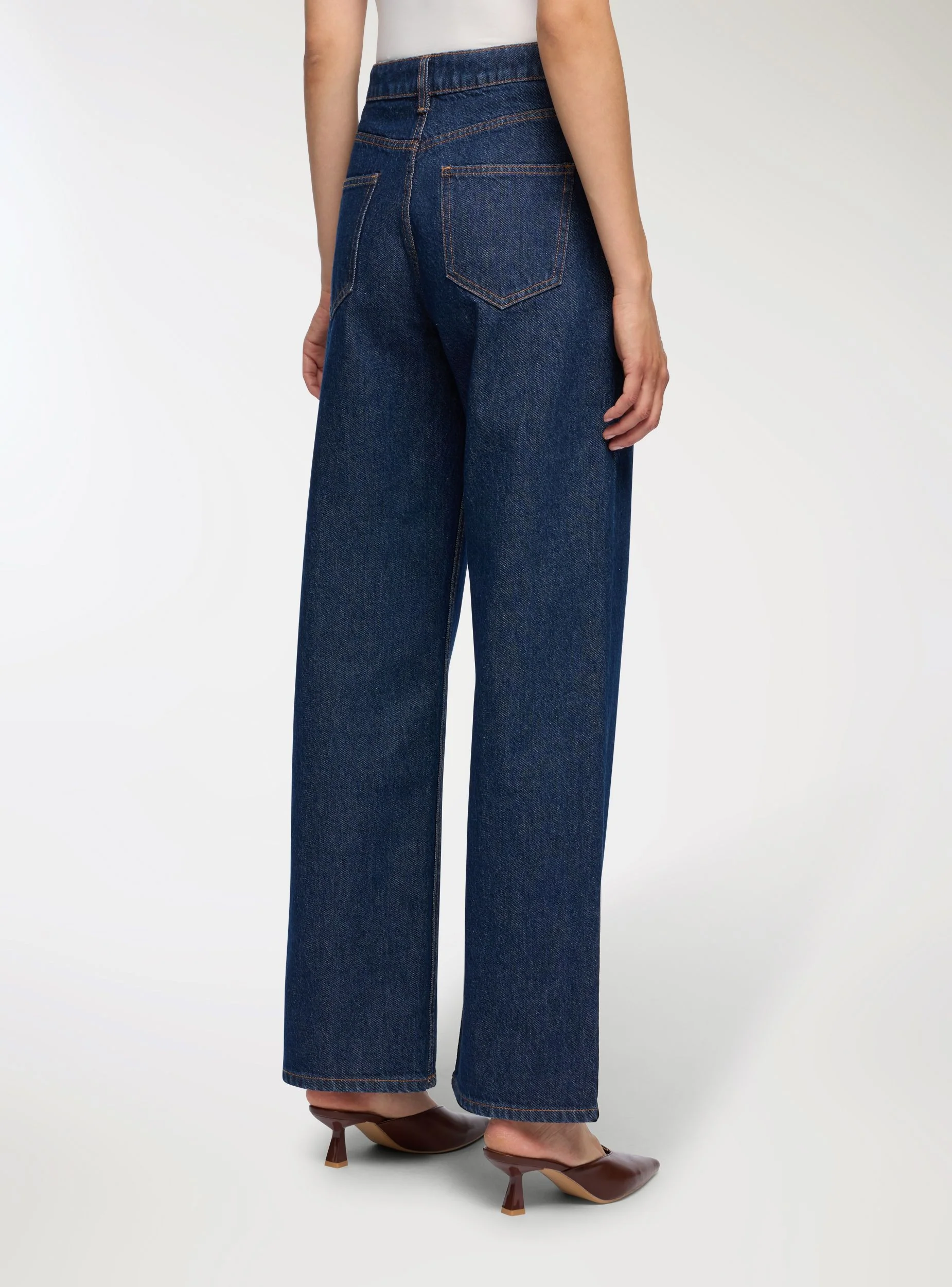 Jeans wide leg a cinque tasche - Image 2