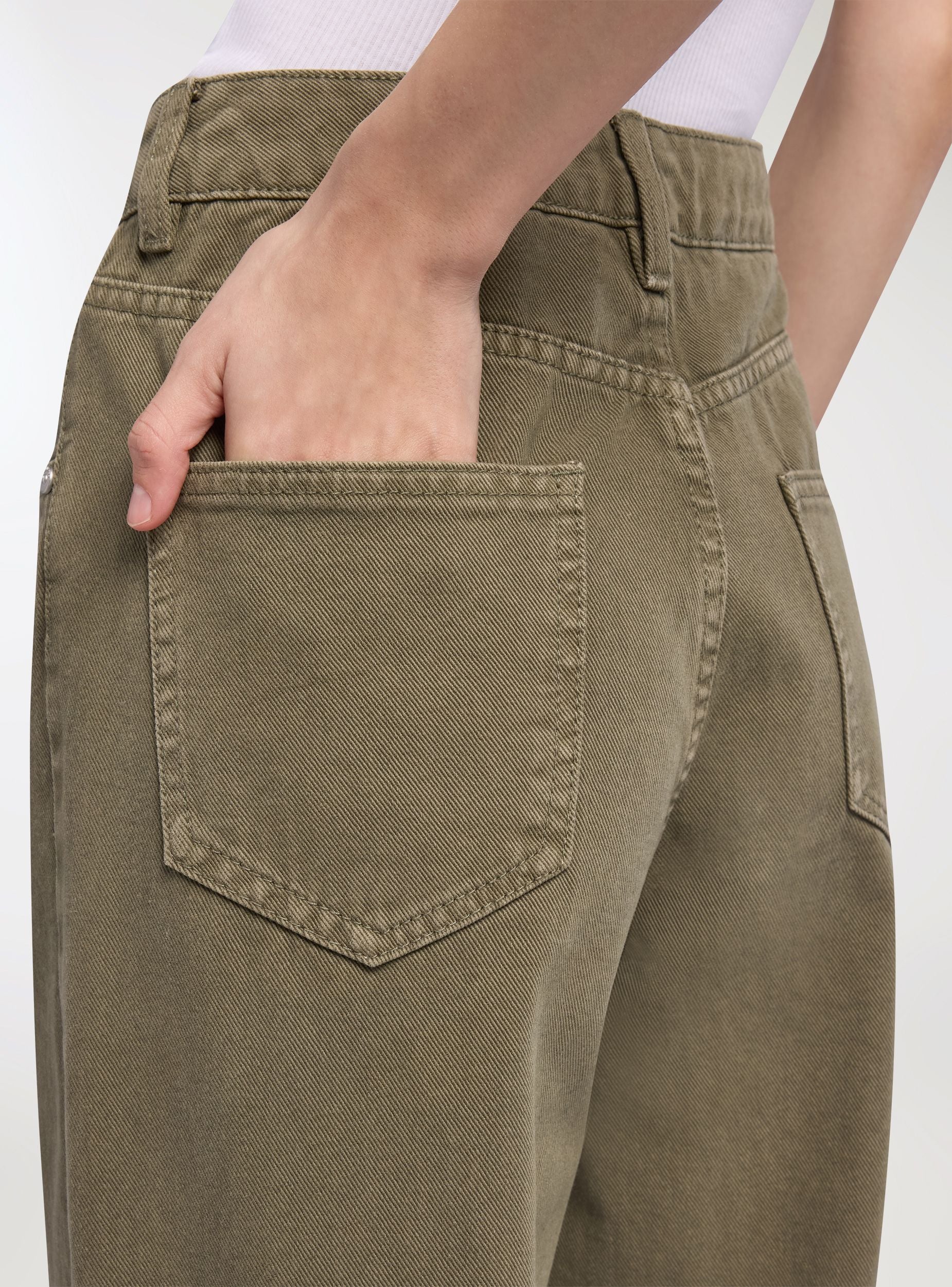 Jeans wide leg a cinque tasche - Image 4
