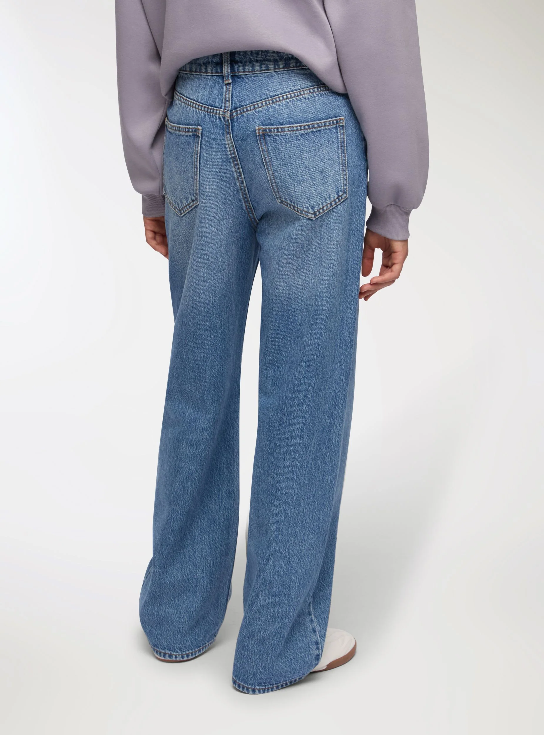 Jeans wide leg cinque tasche - Image 3