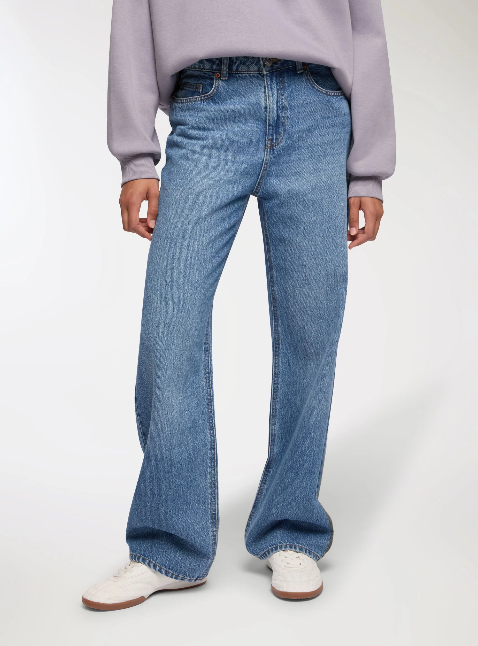 Jeans wide leg cinque tasche - Image 4