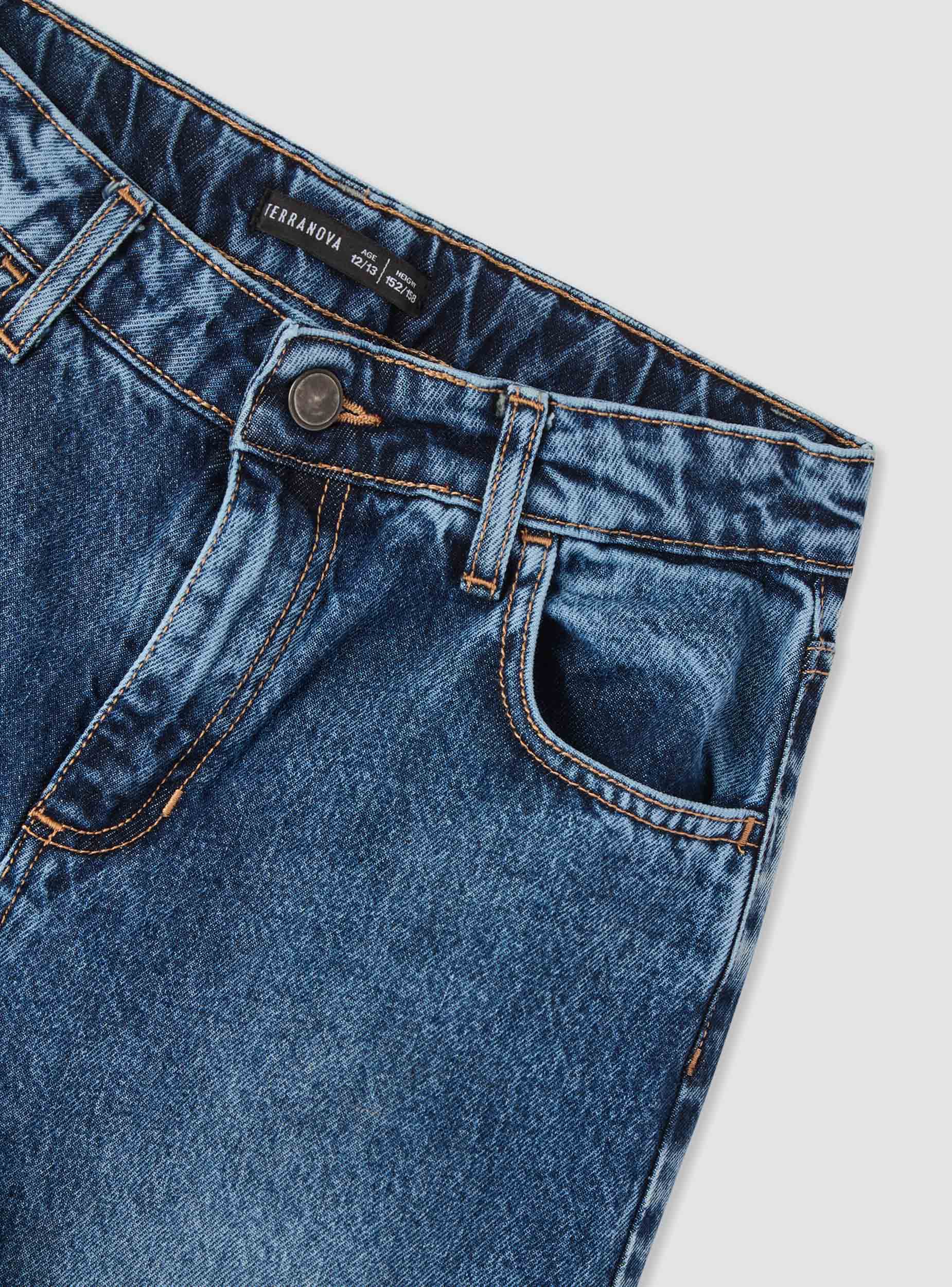 Jeans wide leg con applicazione stella - Image 7