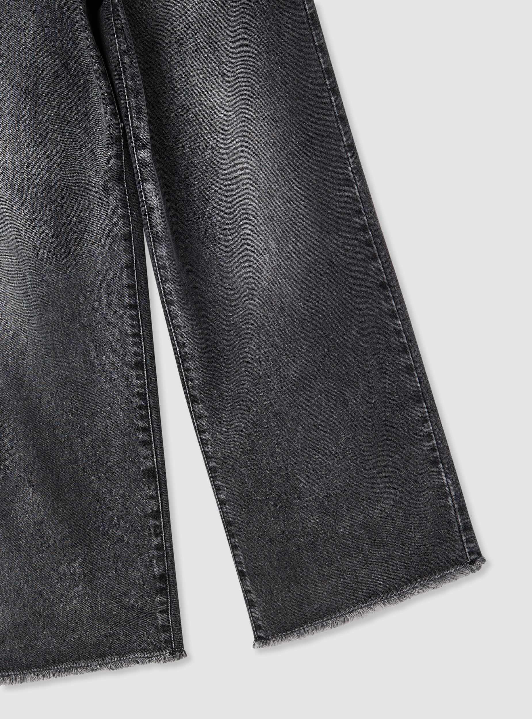 Jeans wide leg con patch orsetto - Image 4