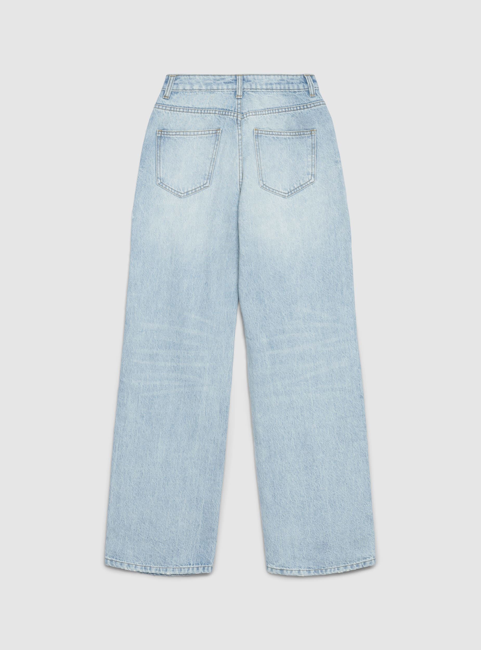 Jeans wide leg con strappi - Image 6