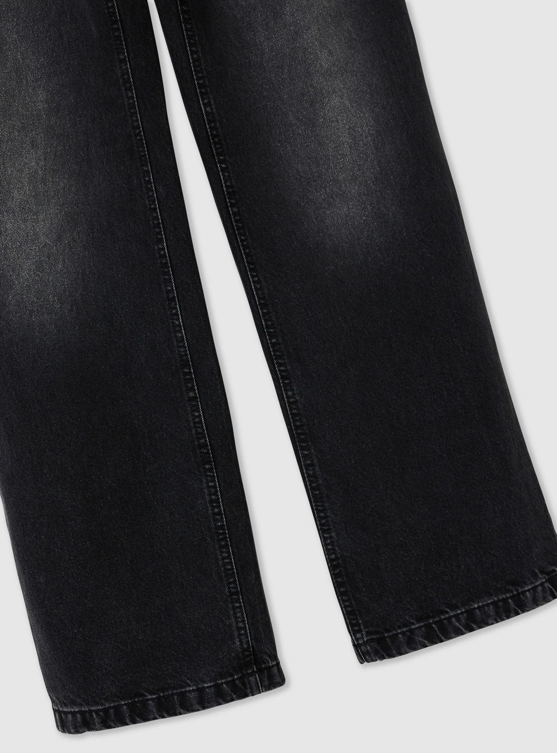 Jeans wide leg vita bassa