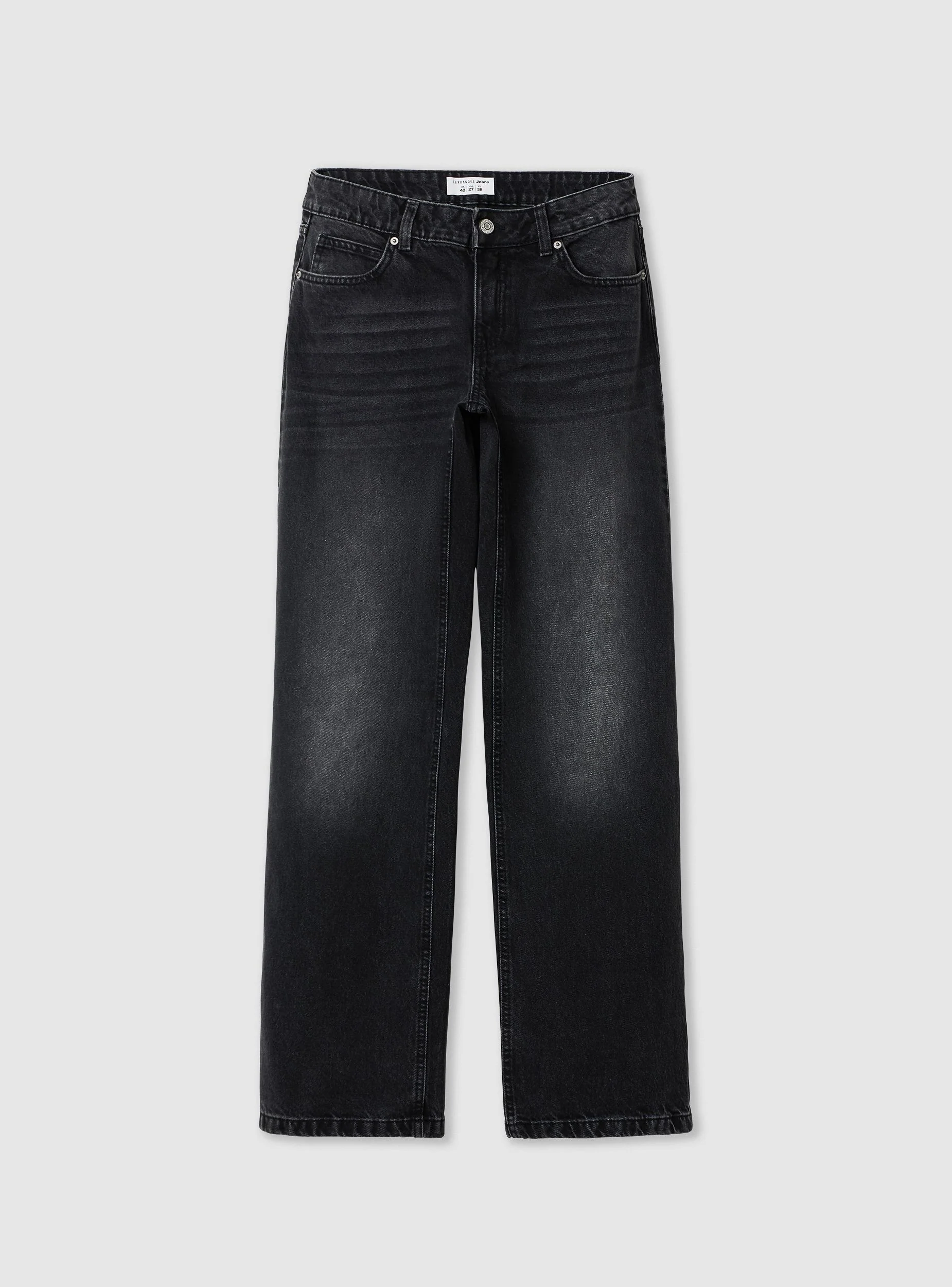 Jeans wide leg vita bassa - Image 2
