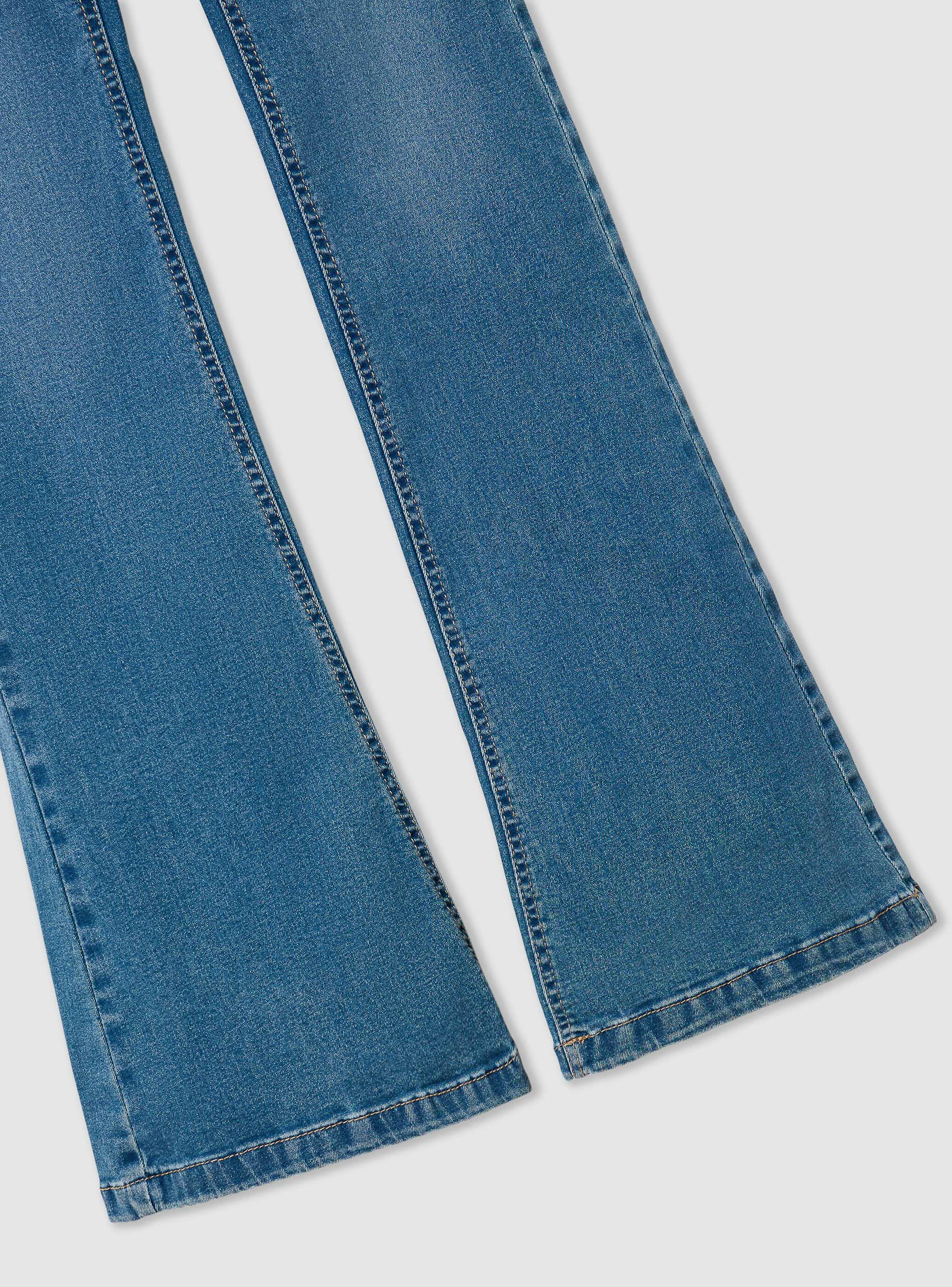 Jeans zampa a vita alta - Image 7