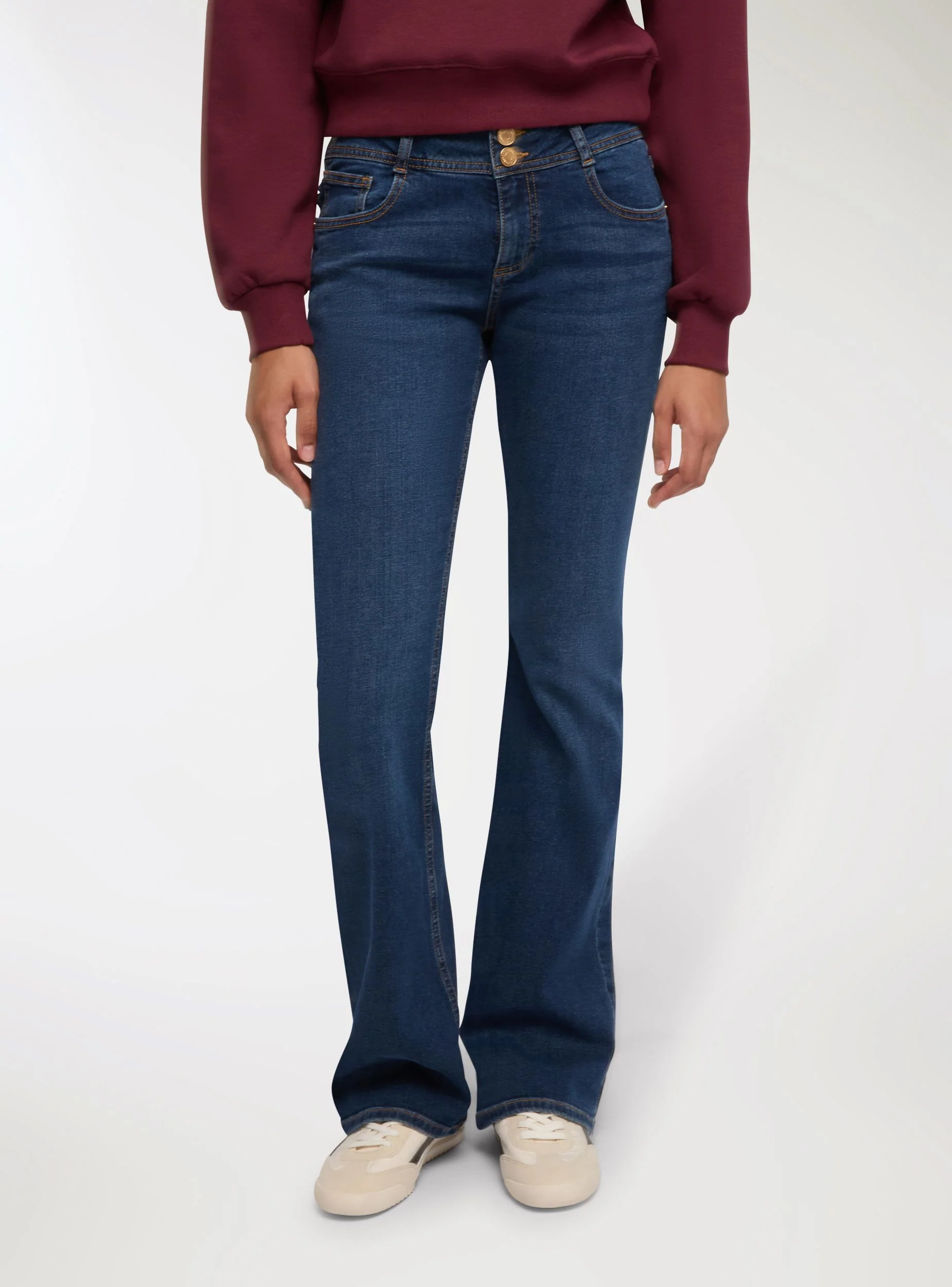 Jeans zampa a vita bassa - Image 2