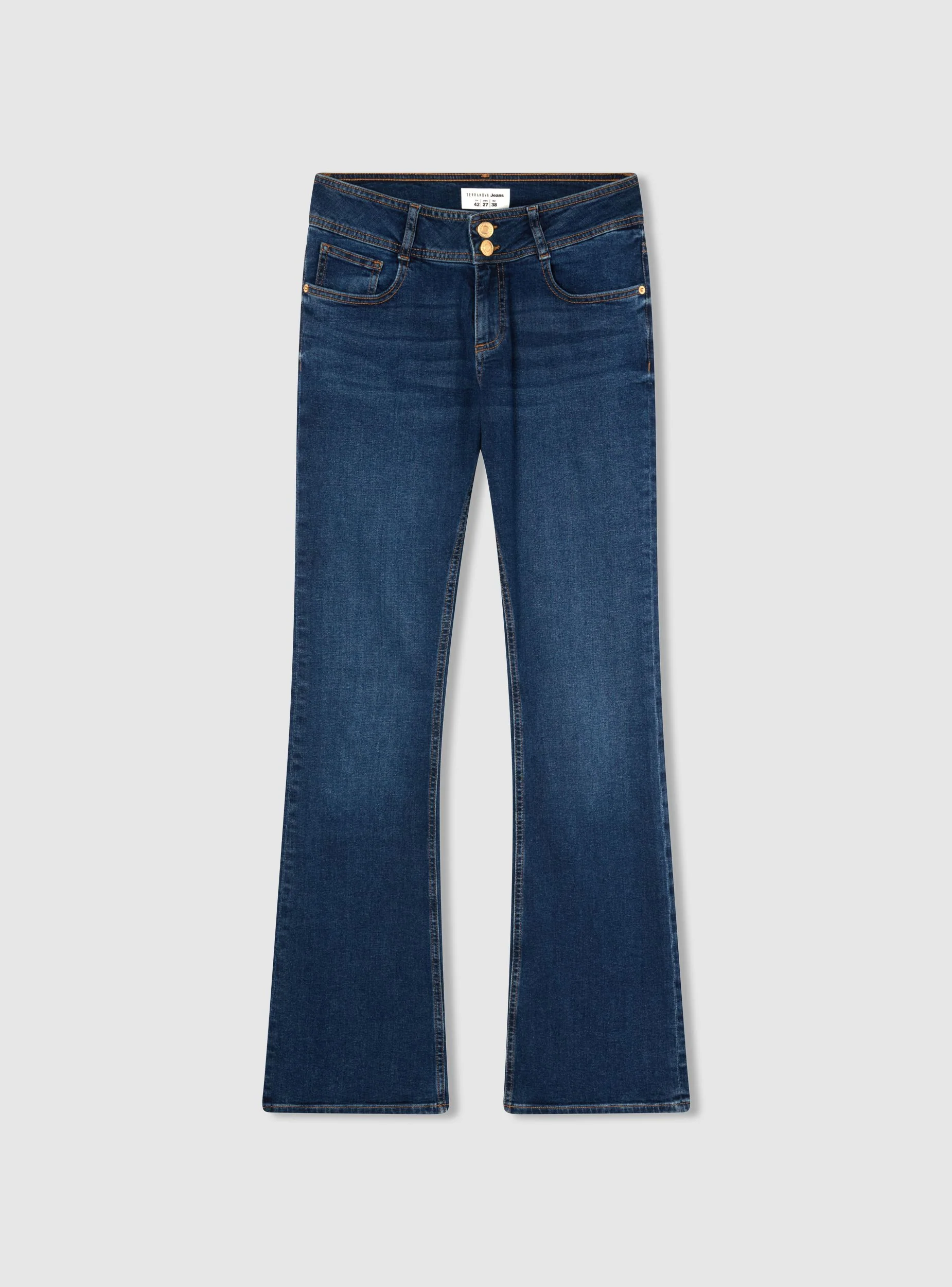 Jeans zampa a vita bassa - Image 6