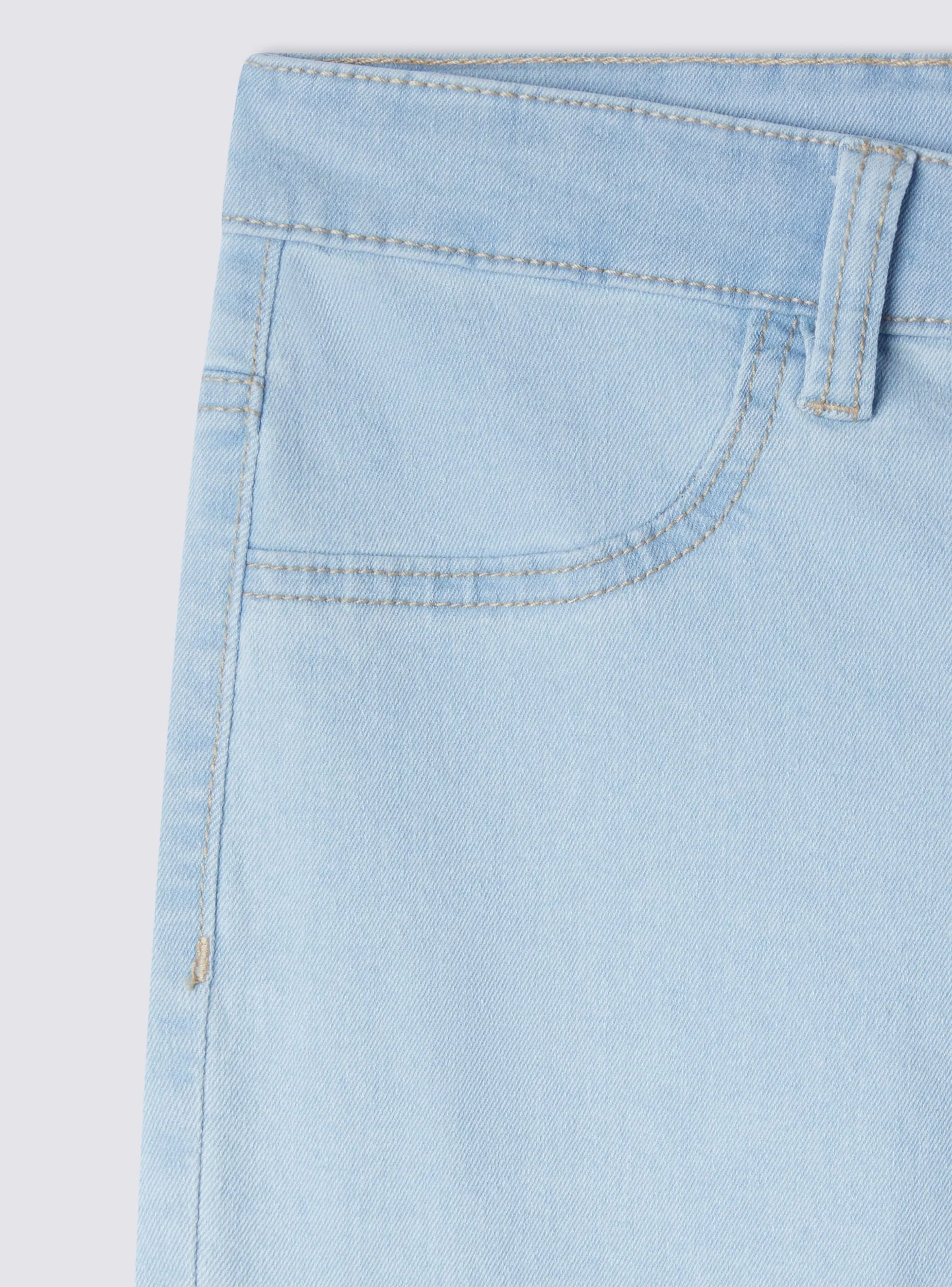 Jeggings chiari a vita alta - Image 7