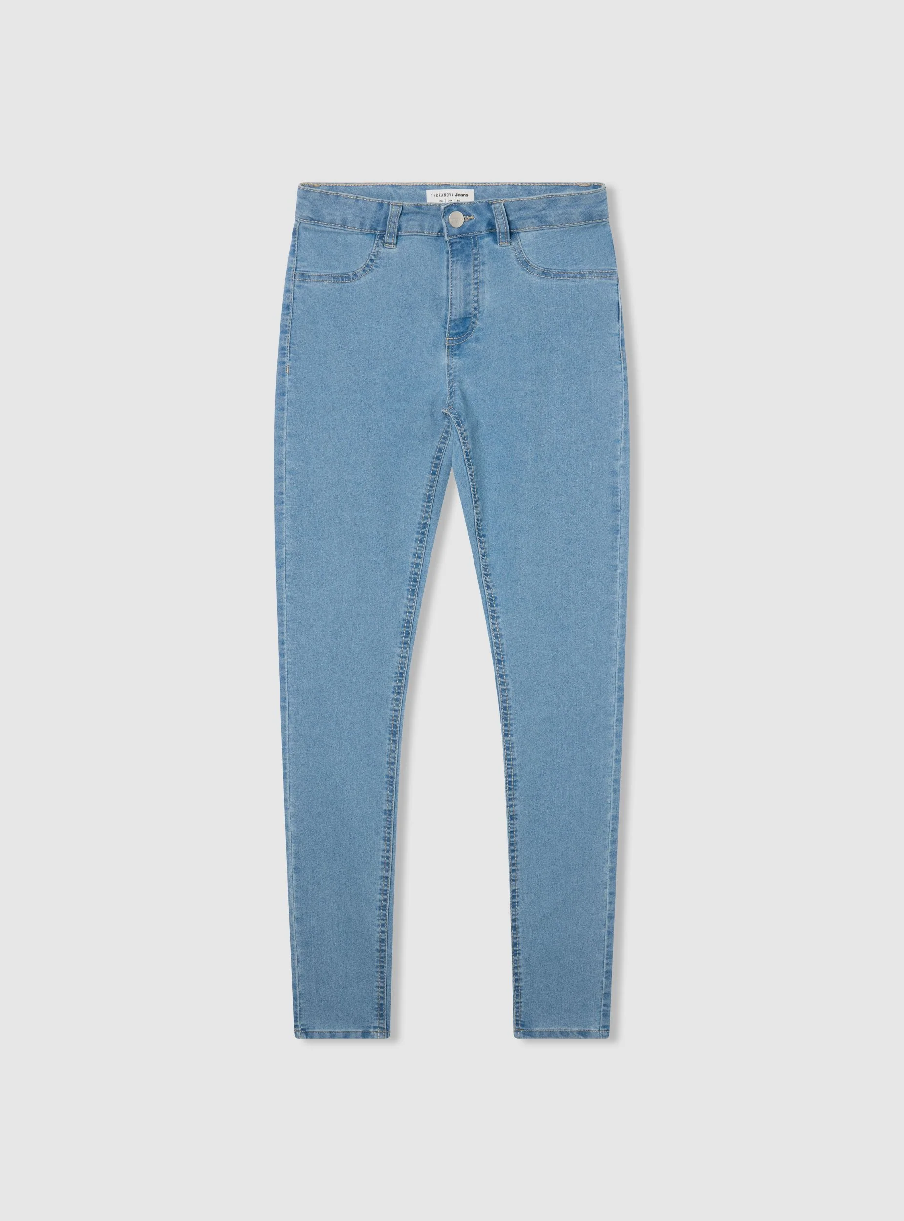 Jeggings tinta unita - Image 7