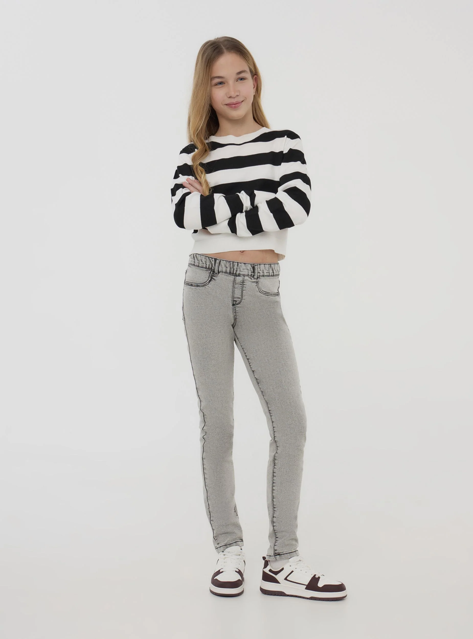 Jeggings tinta unita - Image 2