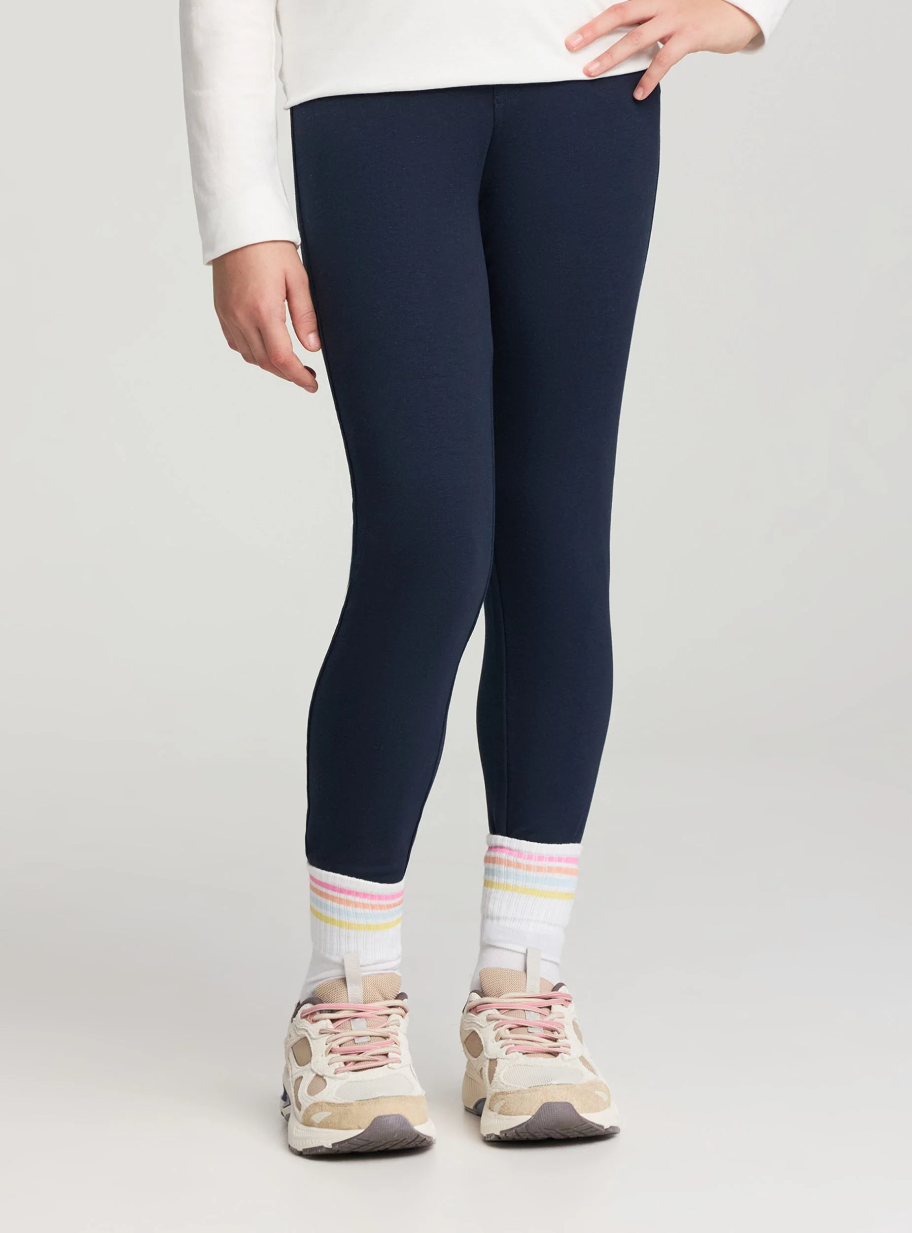 Jeggings tinta unita
