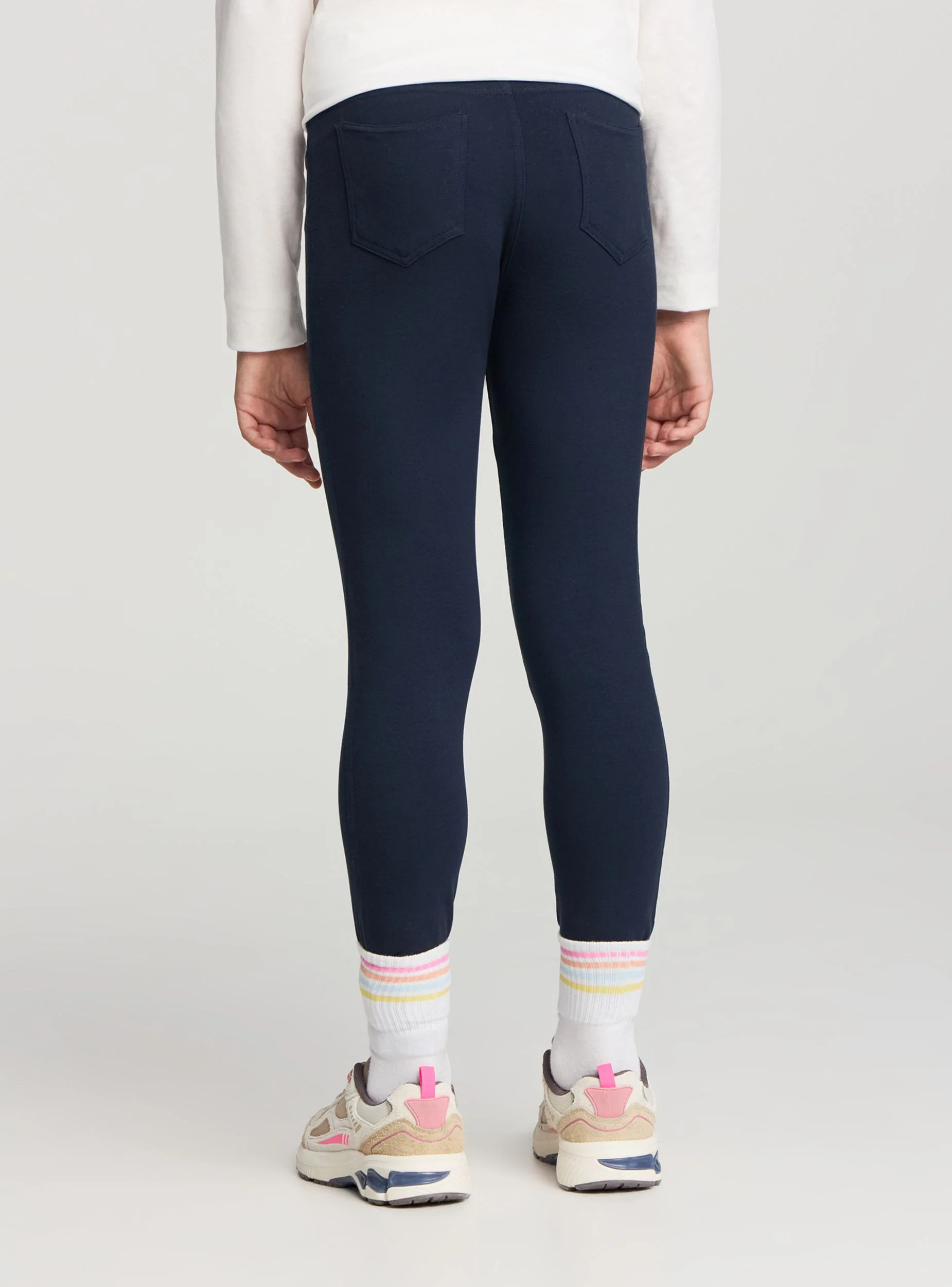 Jeggings tinta unita - Image 2