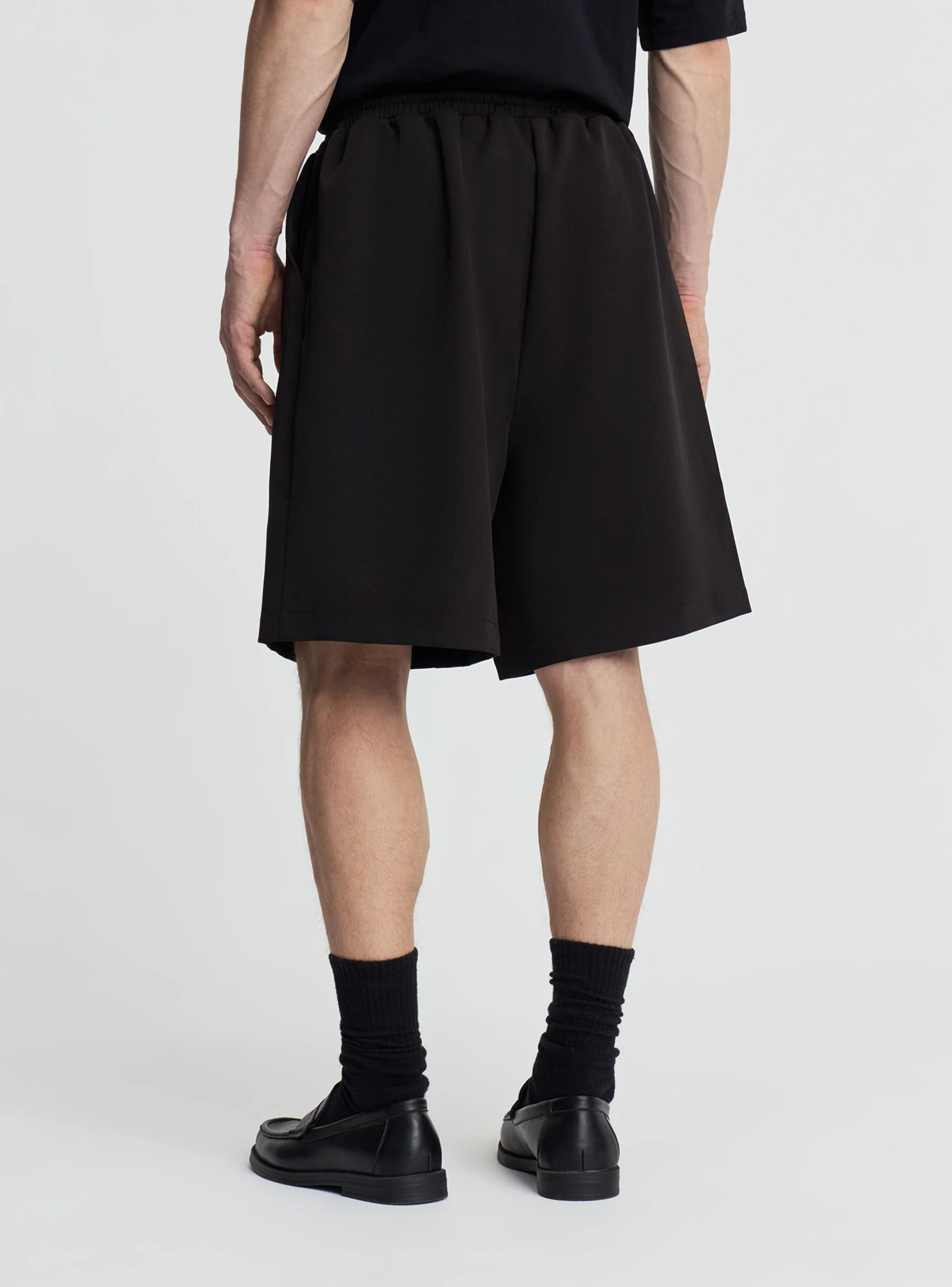 Jorts a tinta unita con coulisse - Image 3