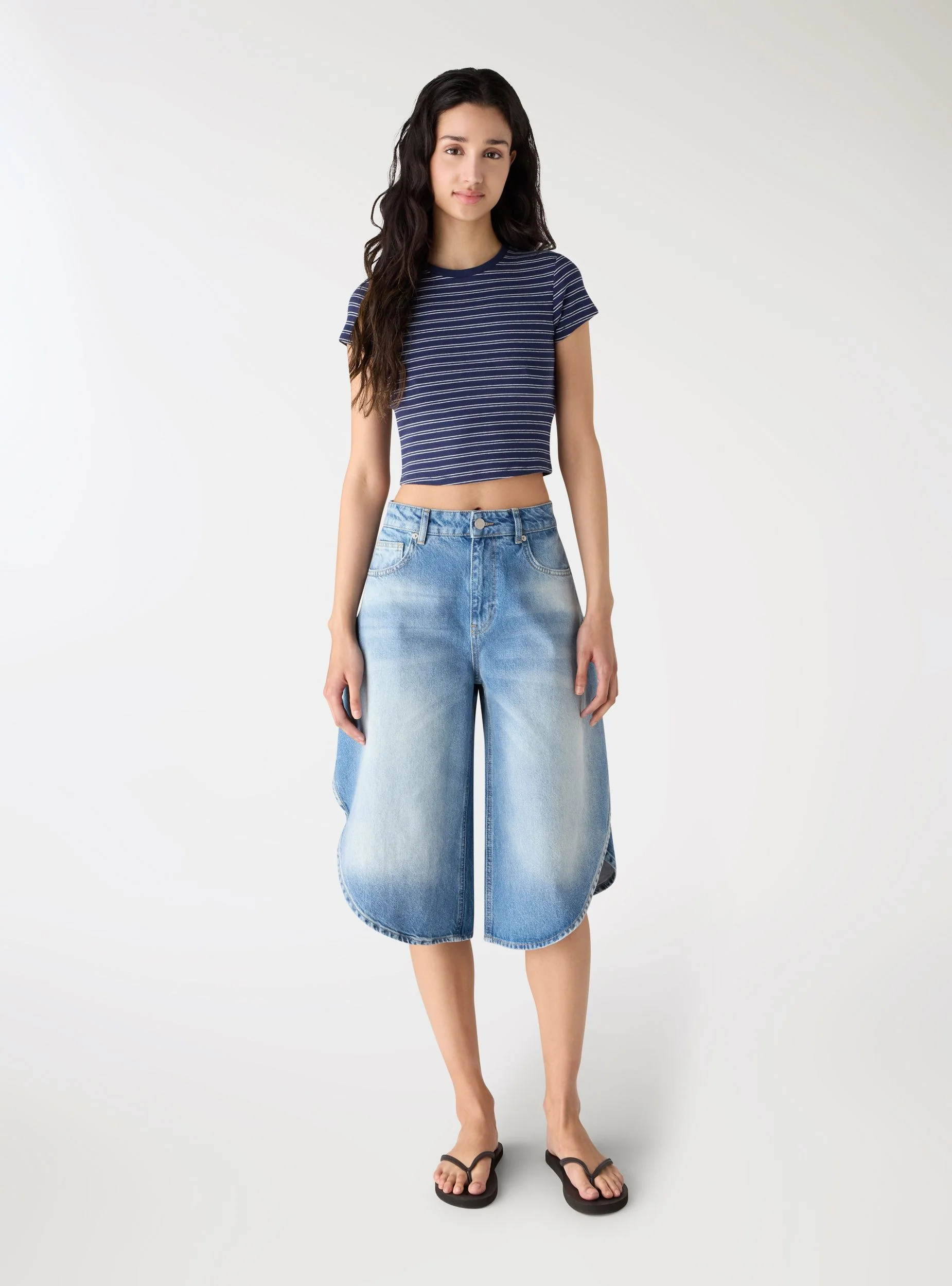 Jorts ampi a cinque tasche - Image 2