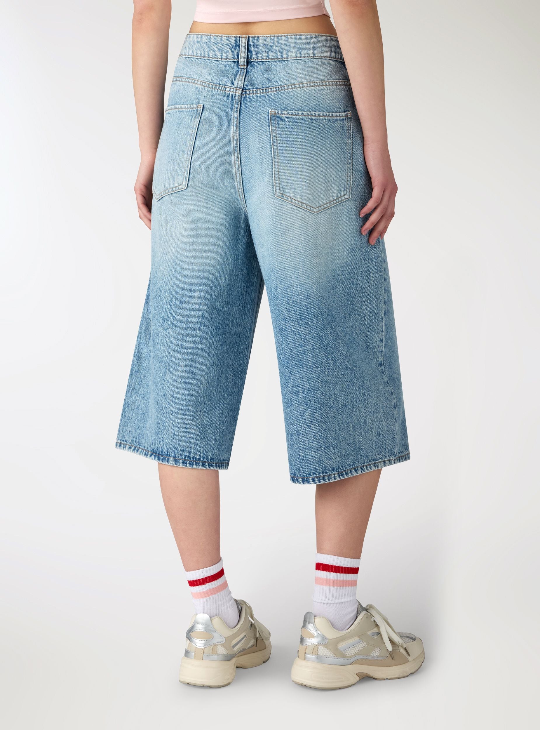 Jorts ampi cinque tasche
