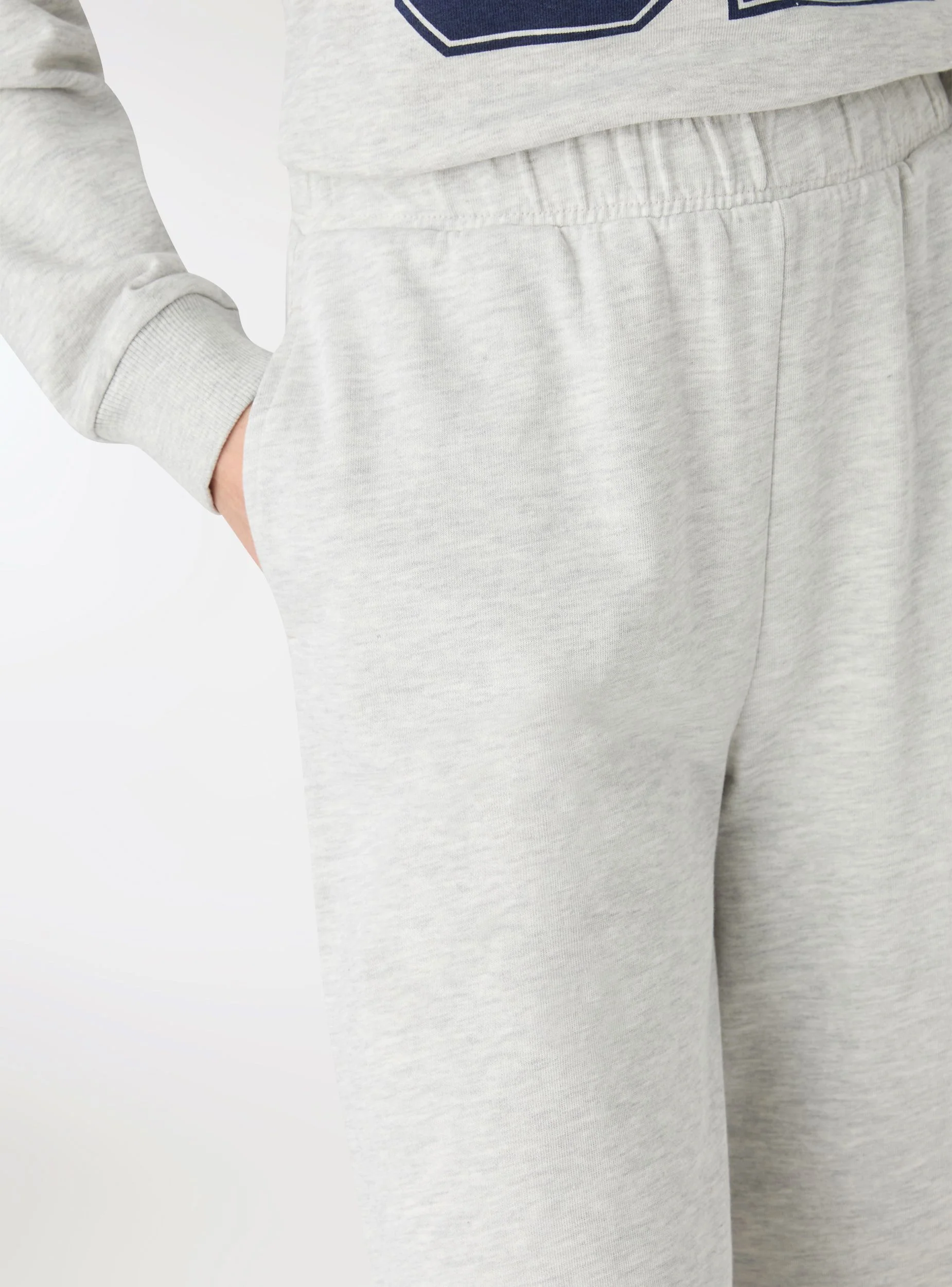 Jorts in felpa a tinta unita - Image 2