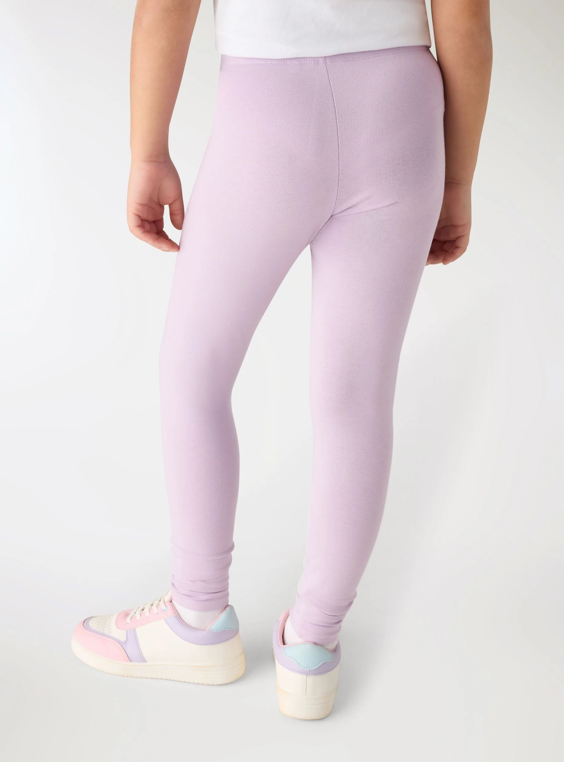 Leggings a tinta unita - Image 2