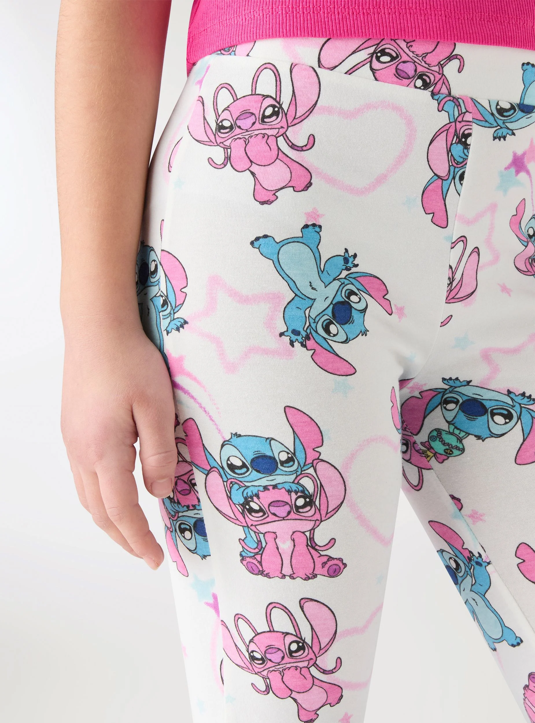 Leggings a zampa con stampa Stitch® - Image 4