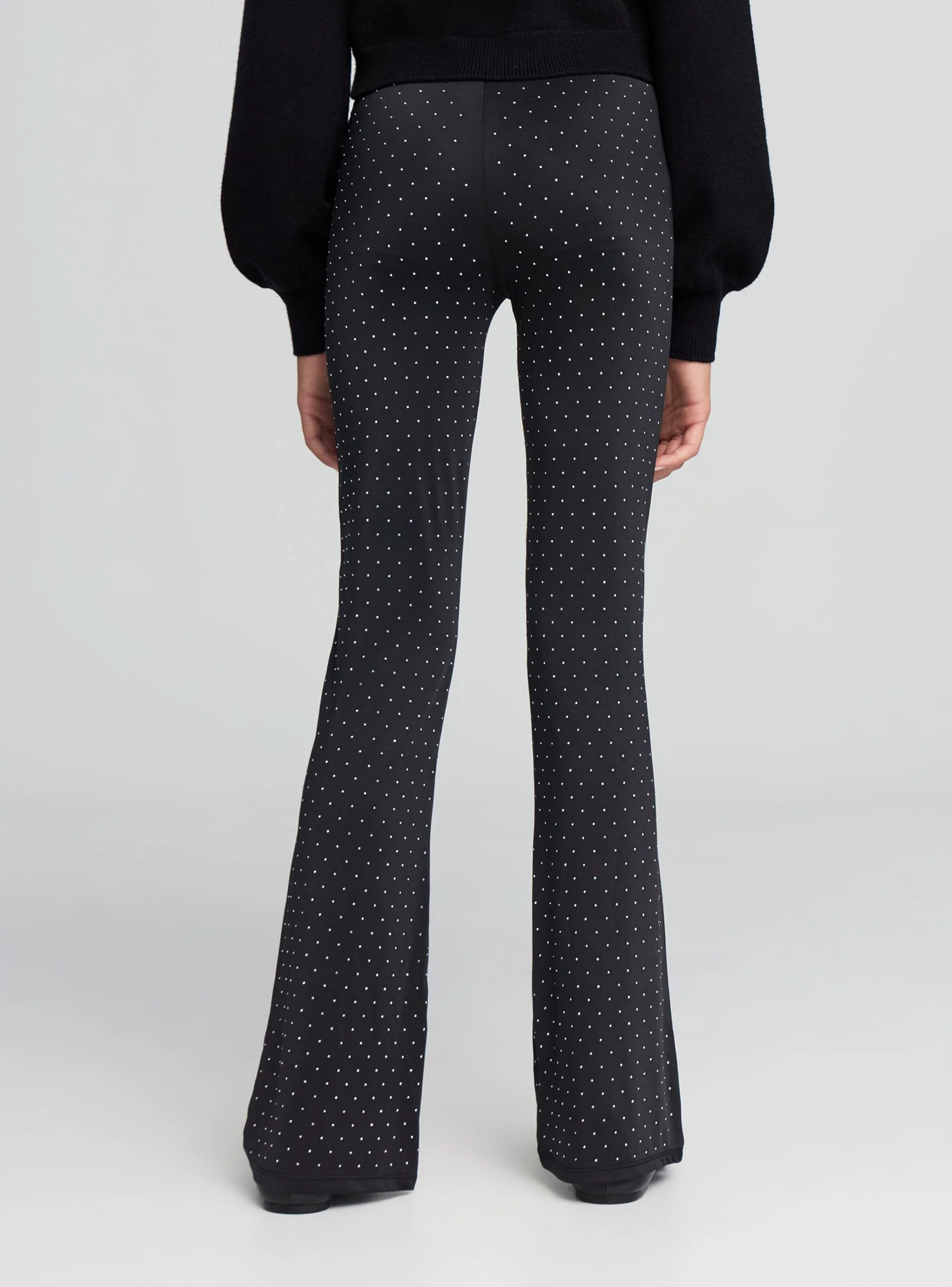 Leggings a zampa con strass - Image 3