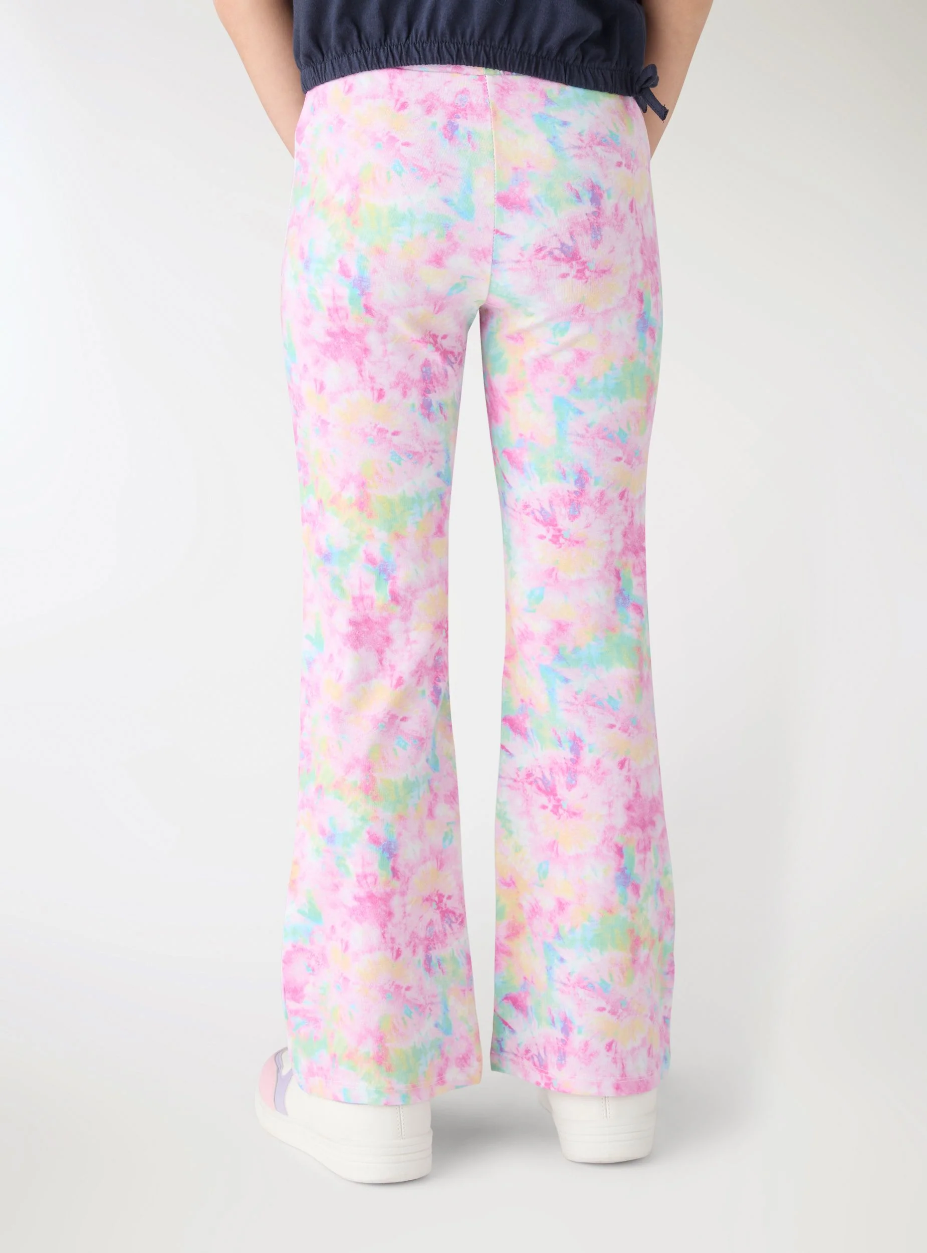 Leggings a zampa fantasia tie-dye
