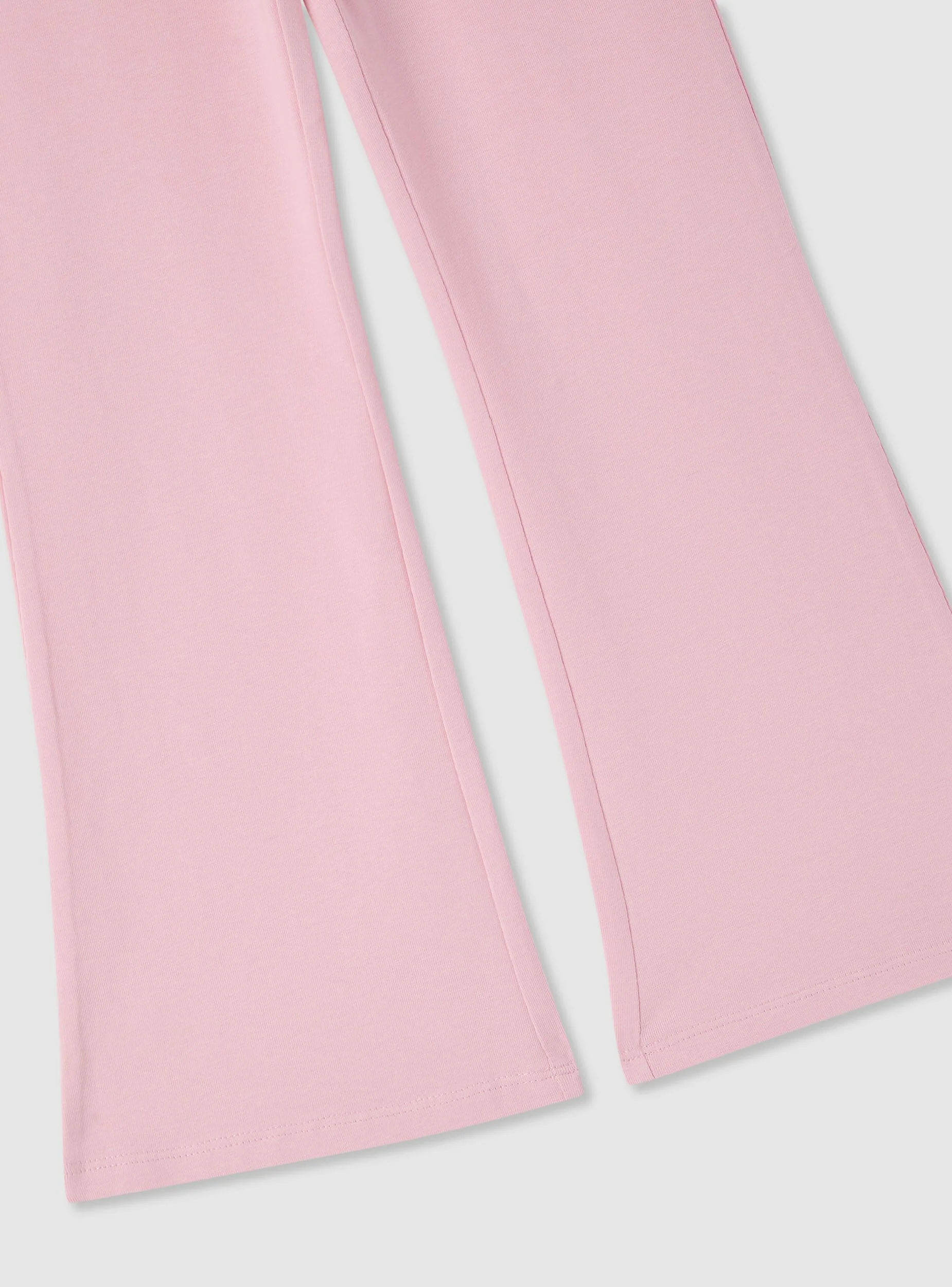 Leggings a zampa tinta unita - Image 5