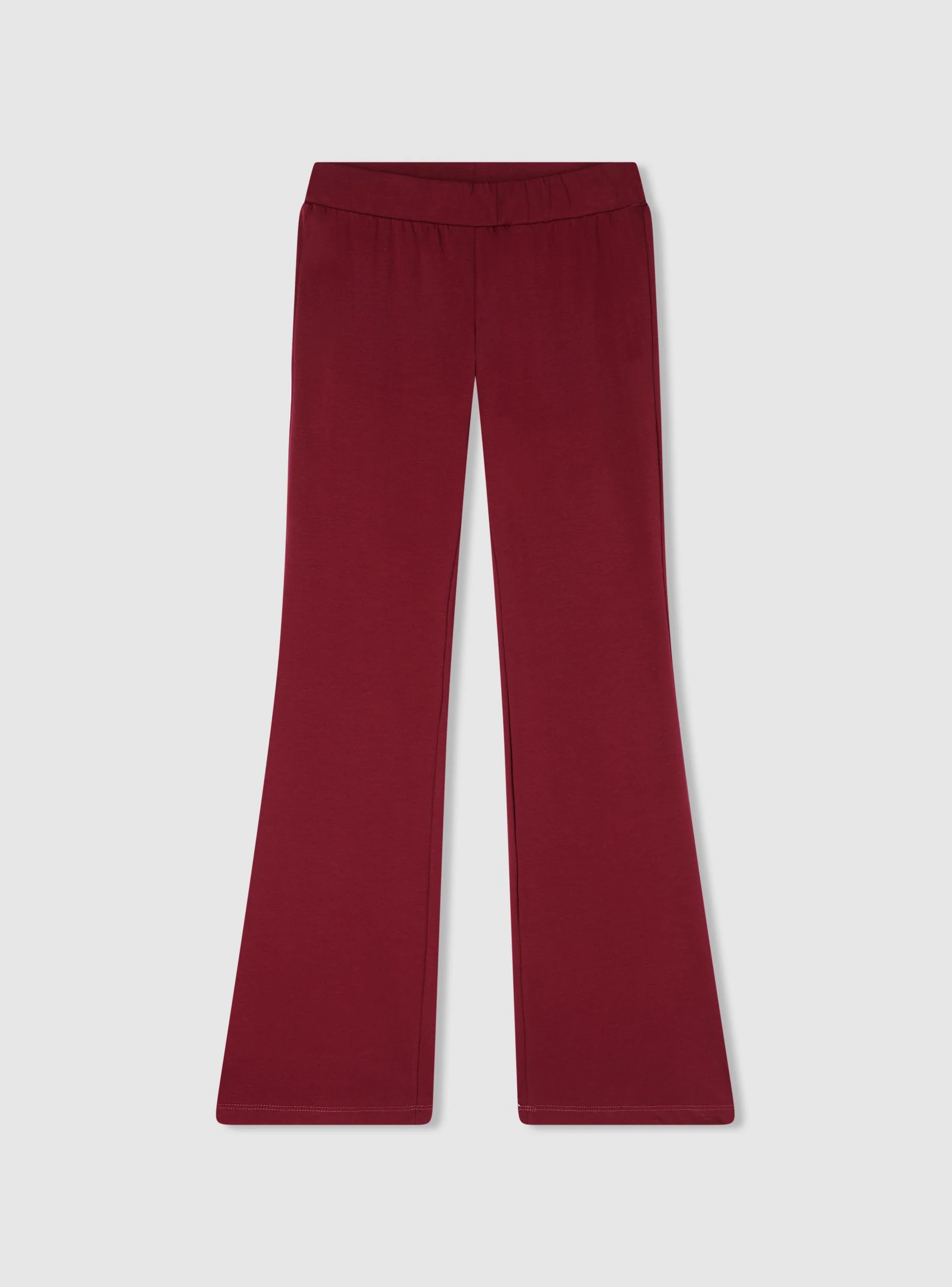 Leggings a zampa tinta unita - Image 5