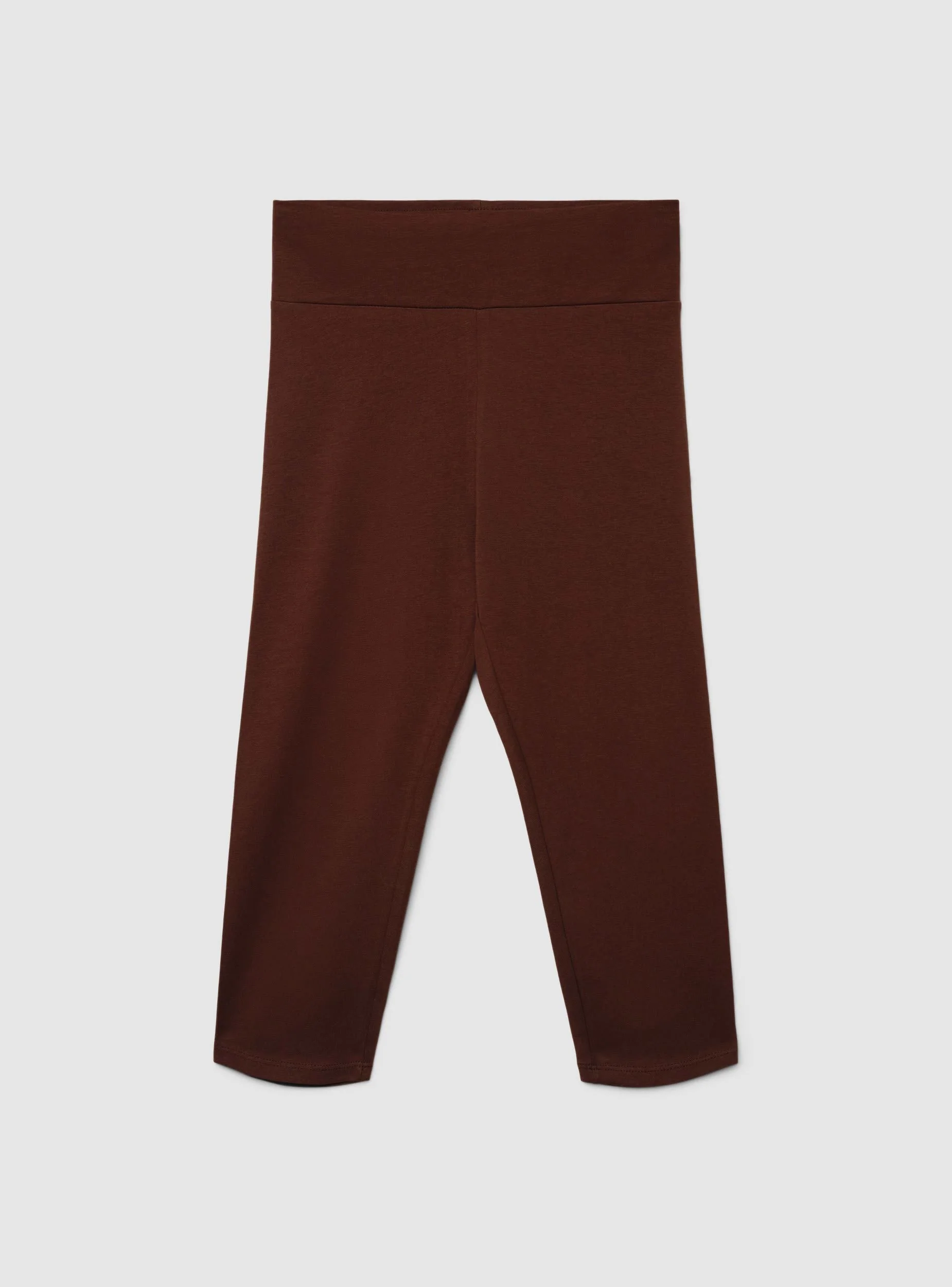 Leggings capri a tinta unita - Image 5