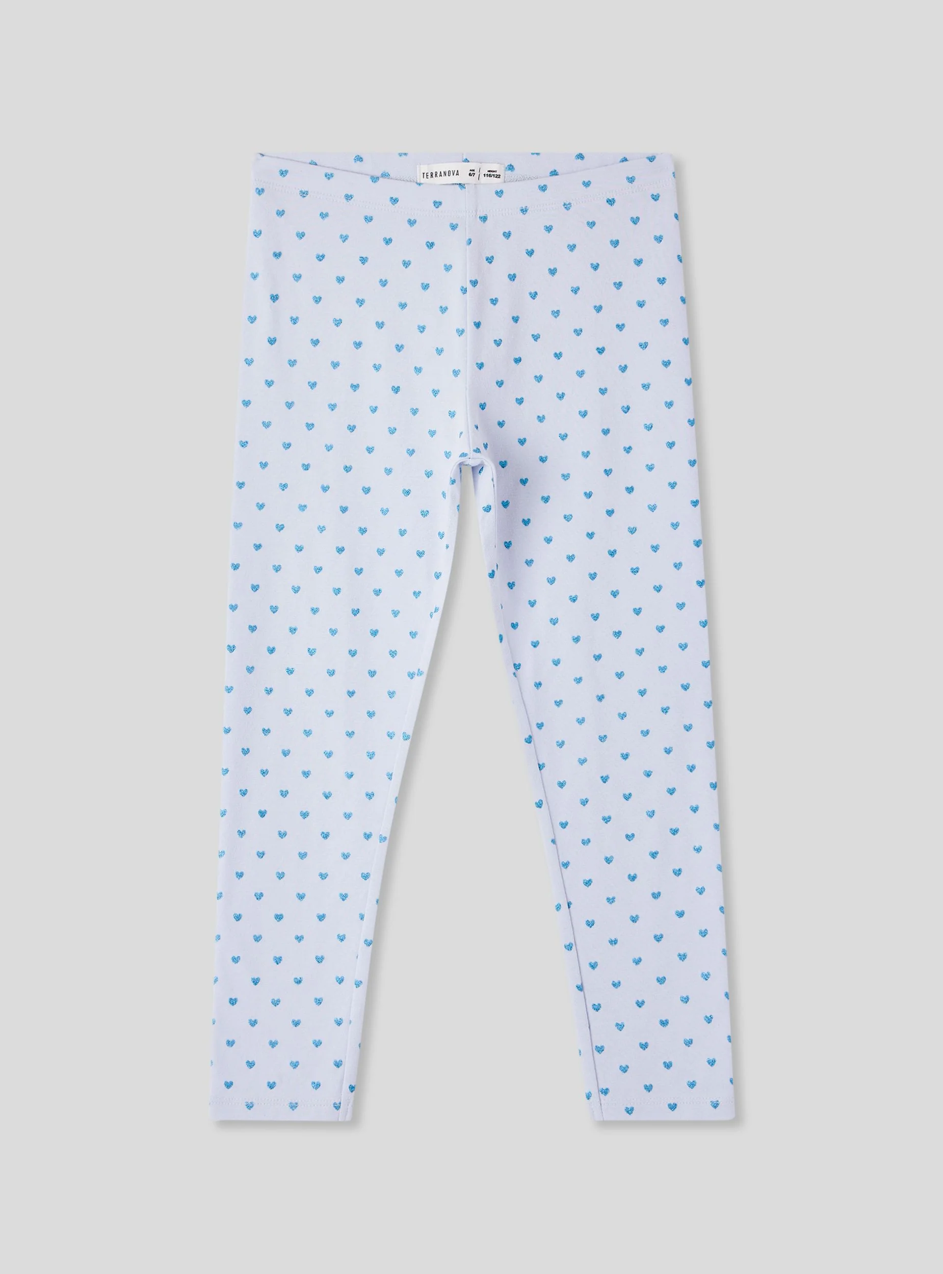 Leggings con cuoricini glitter - Image 2