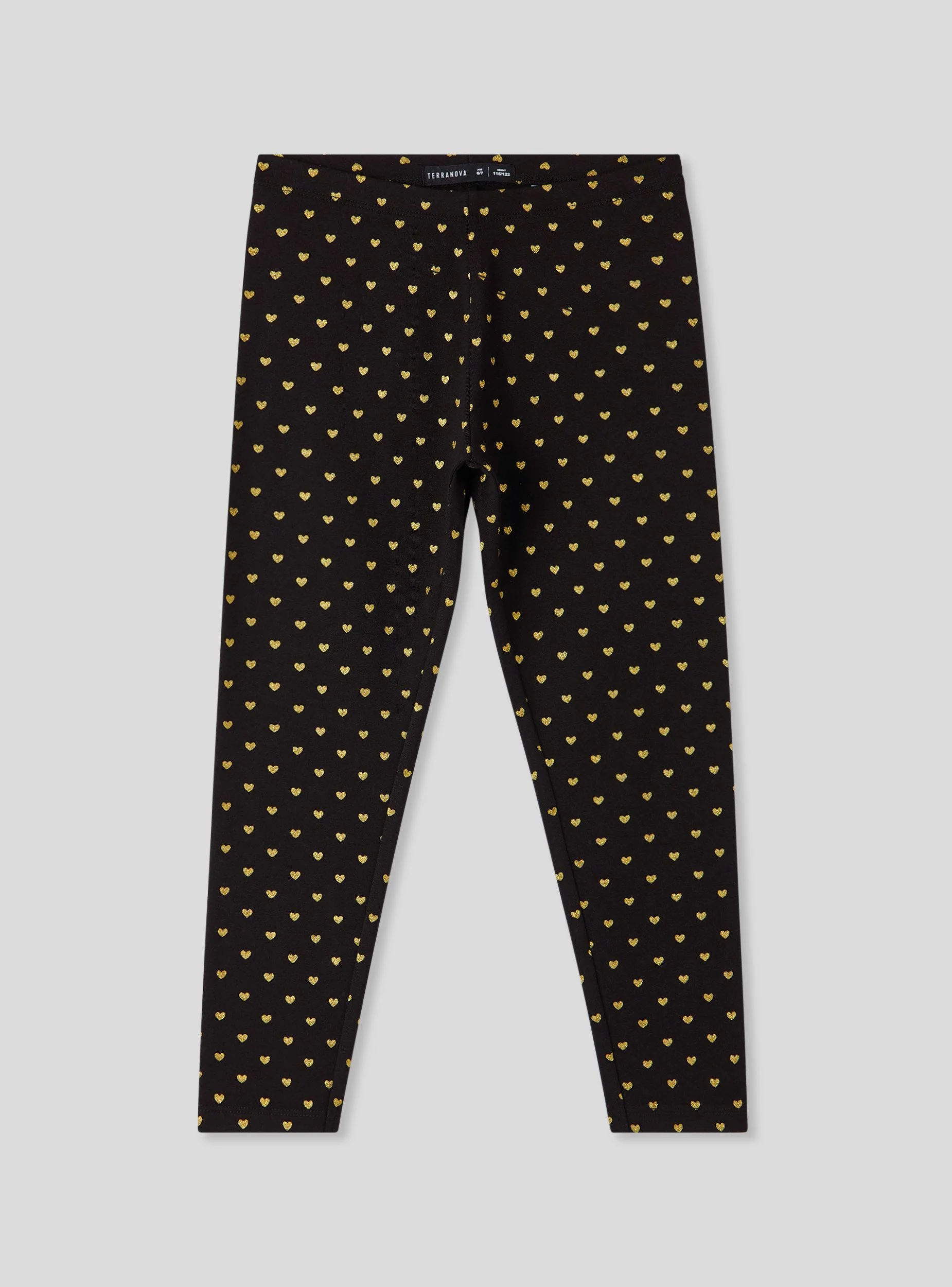 Leggings con cuoricini glitter - Image 6