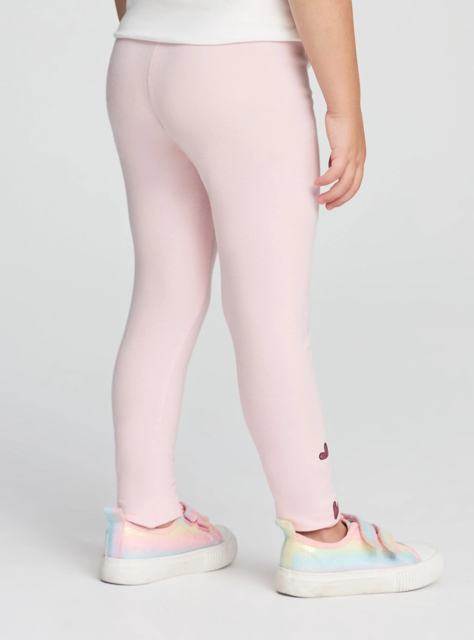 Leggings con gattino e dettagli glitterati - Image 3